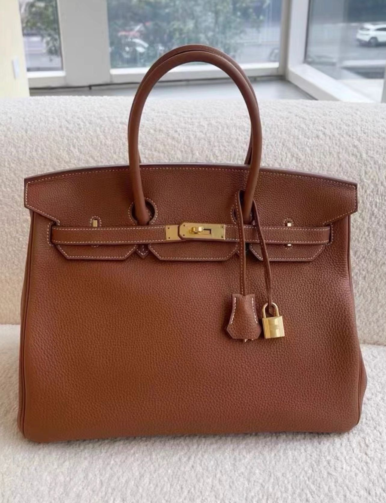 Hermes Birkin 35 Gold Togo Gold Hardware - Sourced for SF