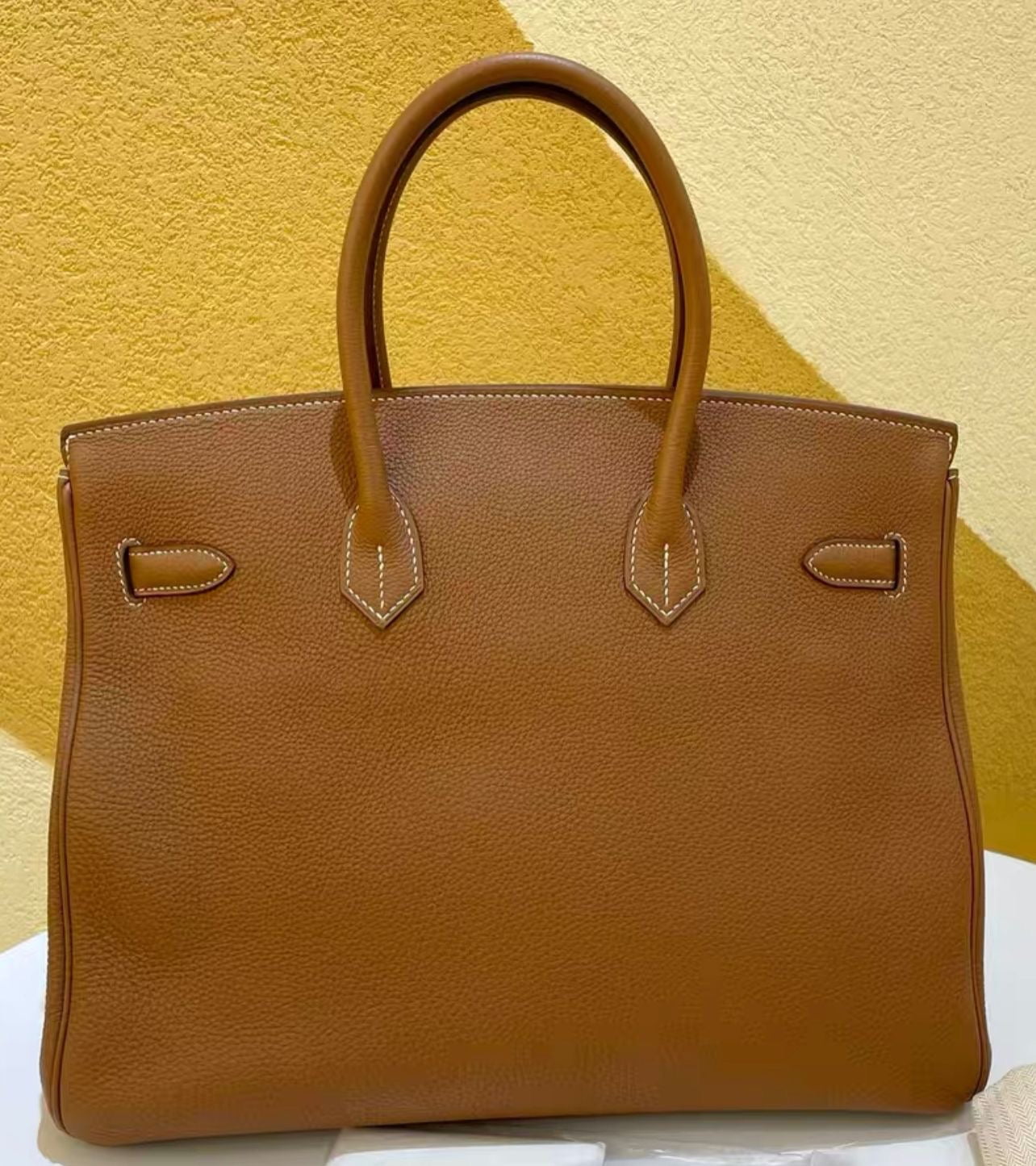 Hermes Birkin 35 Gold Togo Gold Hardware - Sourced for SF