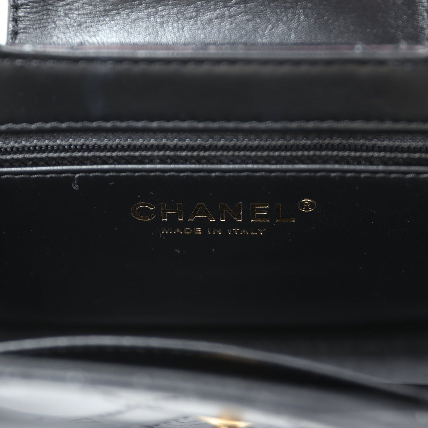 Chanel Small Kelly Shopper Black Shiny Aged Calfskin Brushed Gold Hardware