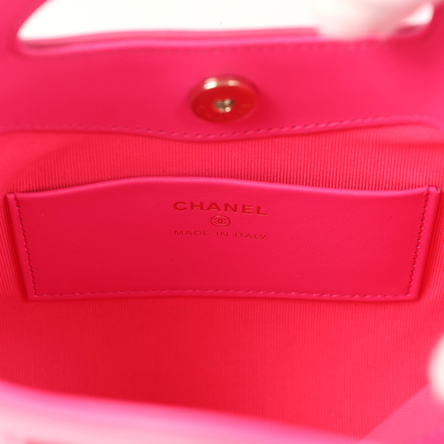 Pre-owned Chanel Nano 31 Shopper Hot Pink Shiny Aged Calfskin Gold Hardware - Bob Flawless Skincare 