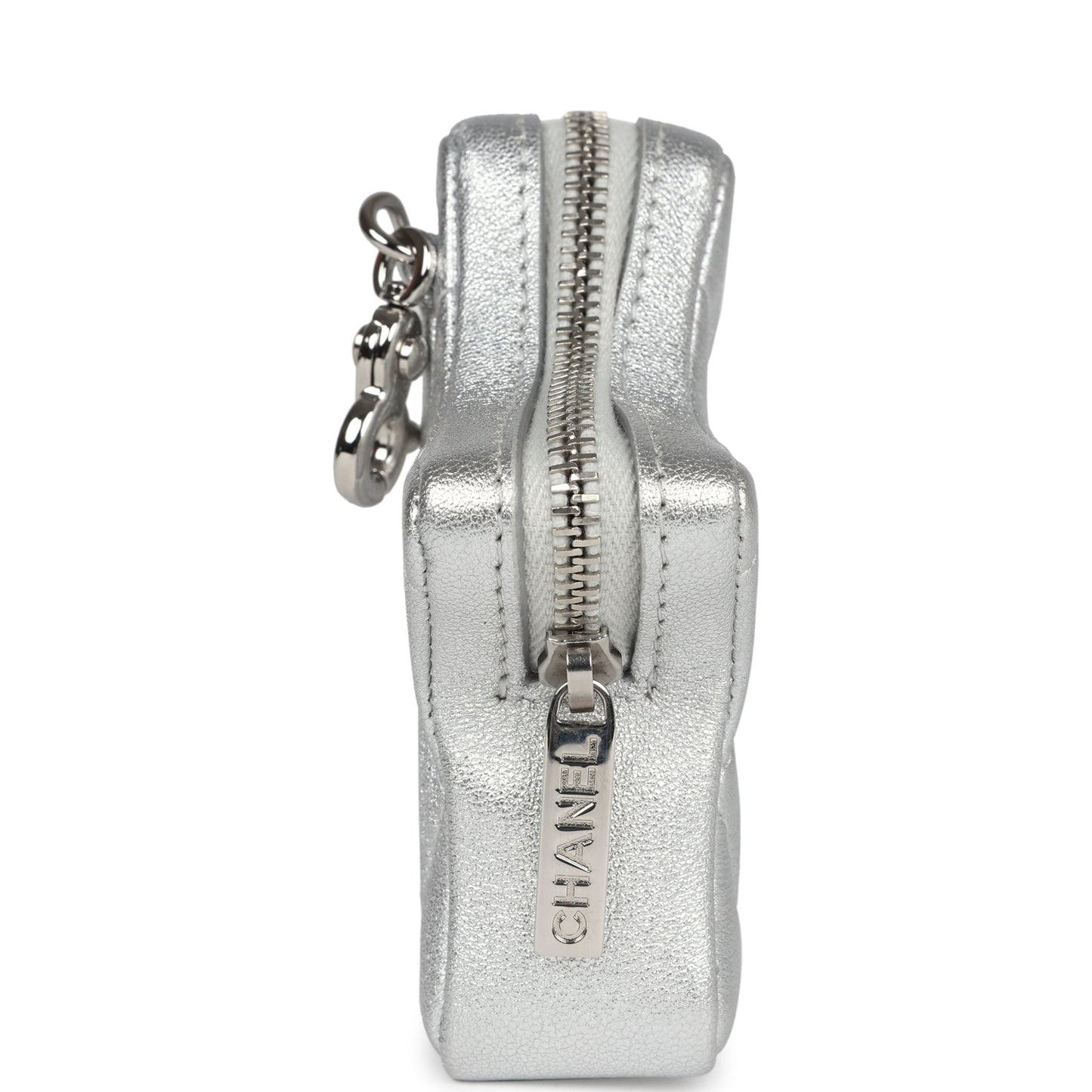 Chanel Star Charm Silver Metallic Lambskin Silver Hardware - Bob Flawless Skincare 