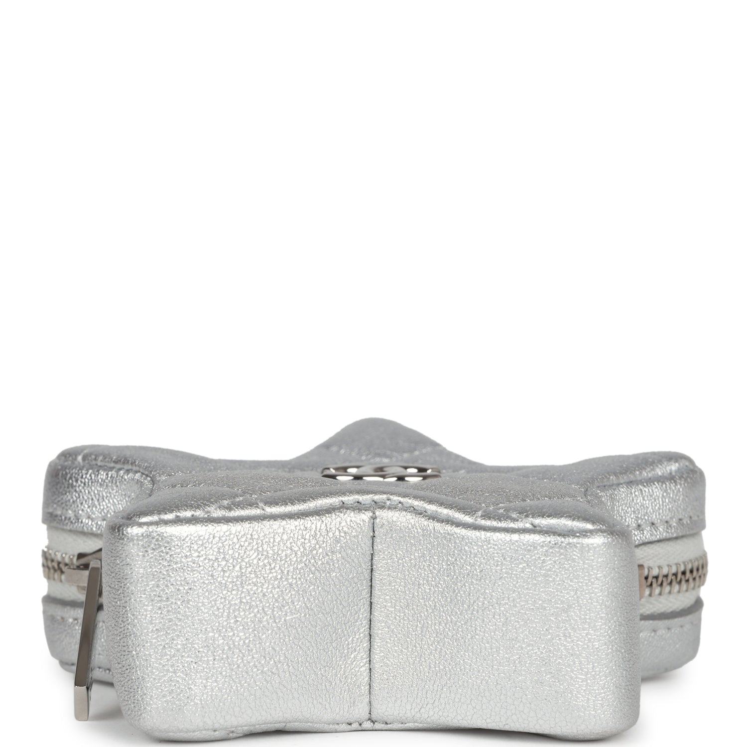 Chanel Star Charm Silver Metallic Lambskin Silver Hardware - Bob Flawless Skincare 