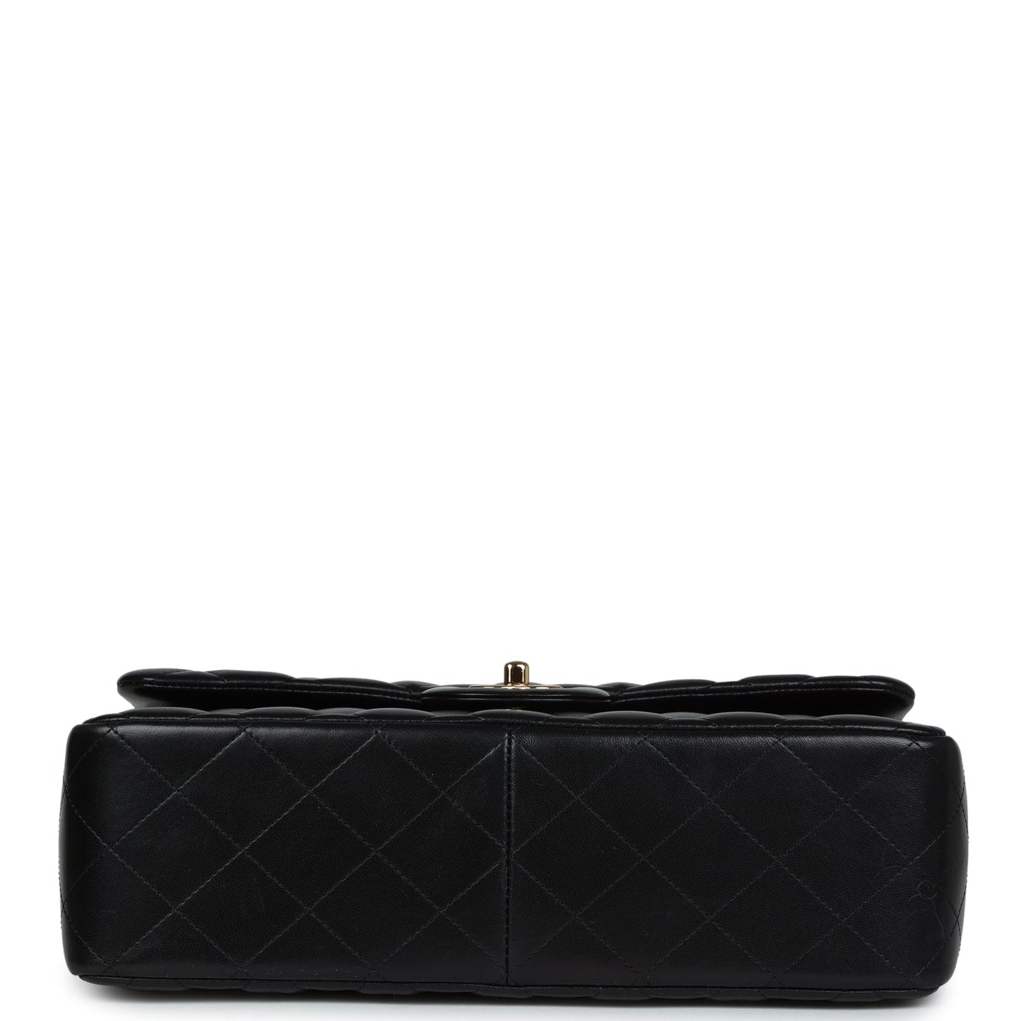 Chanel Jumbo Classic Double Flap Black Lambskin Gold Hardware