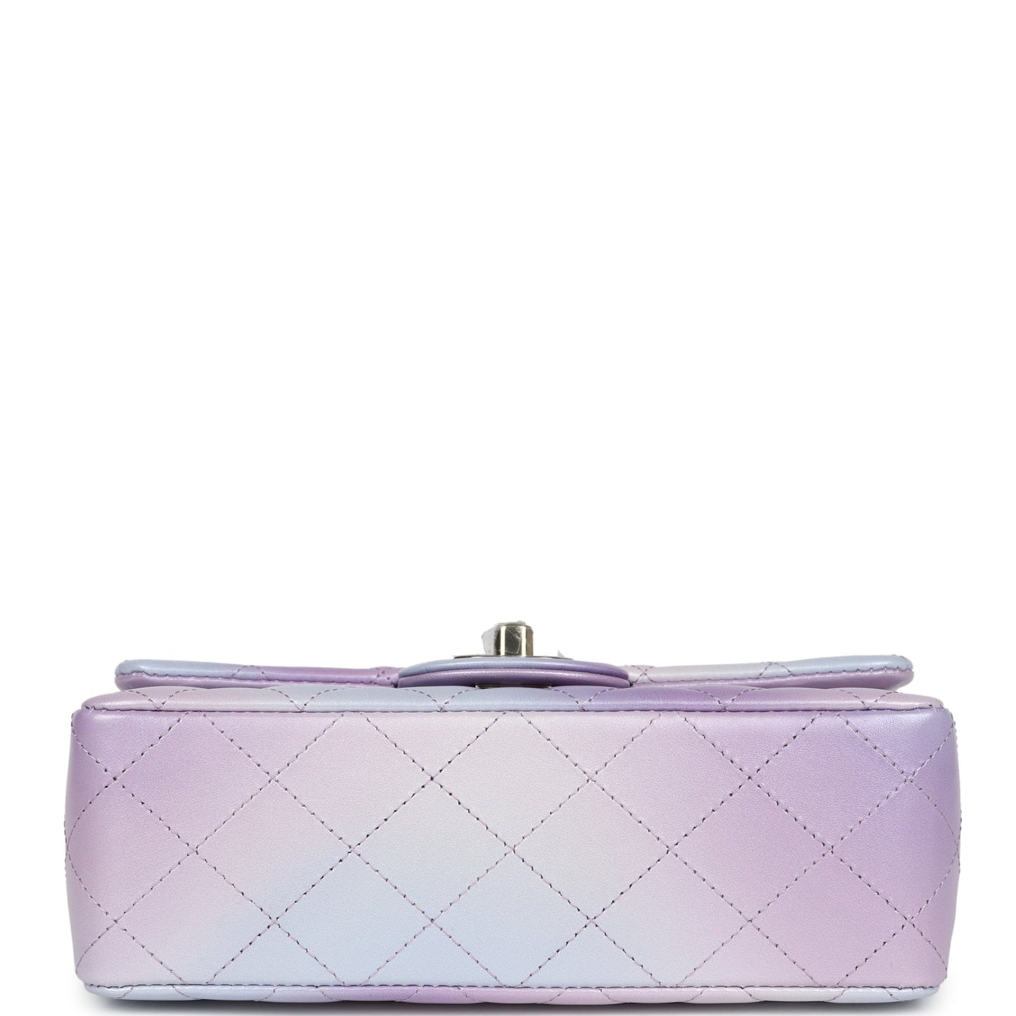 Chanel Mini Rectangular Flap Bag Purple Ombre Lambskin Light Gold Hardware - Bob Flawless Skincare 