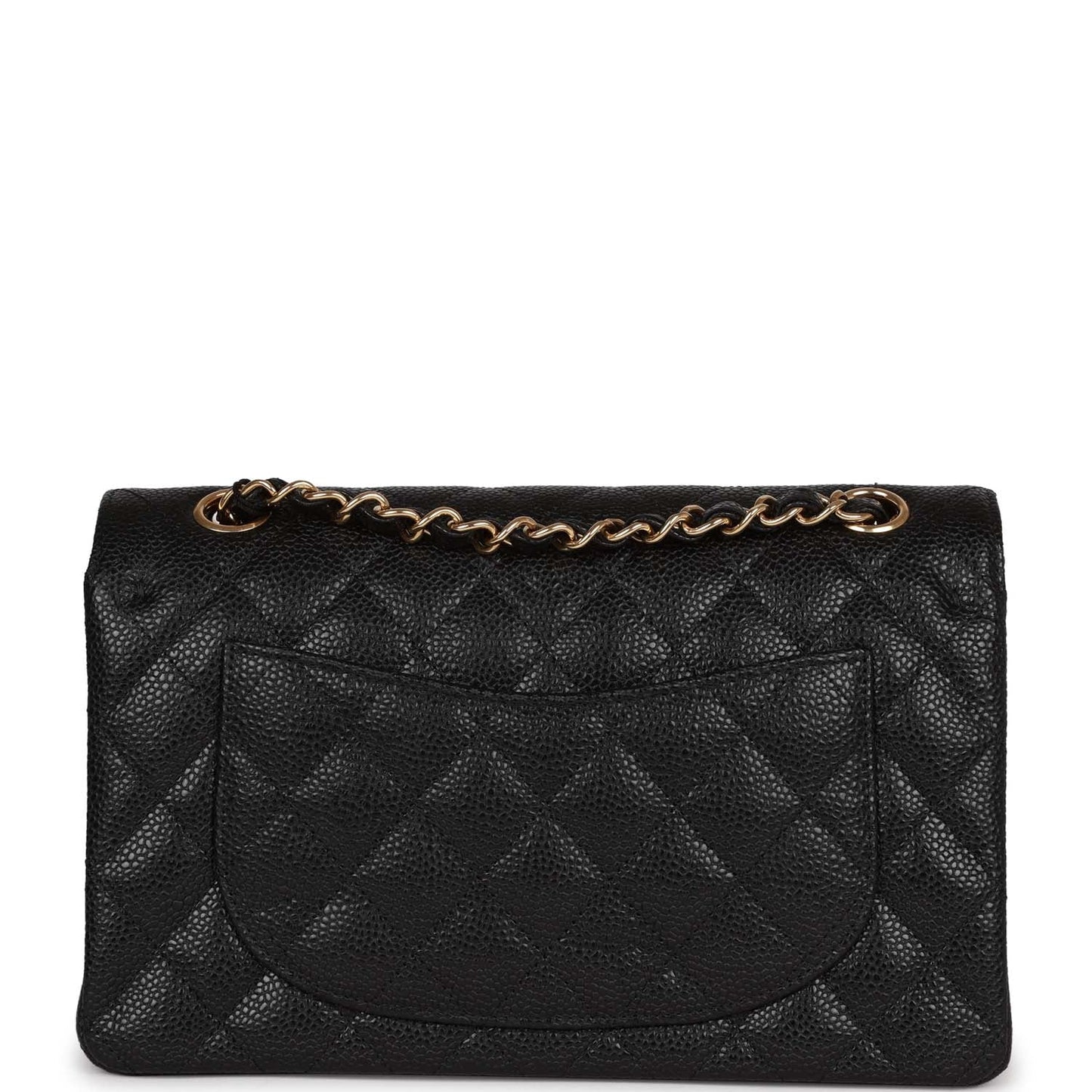 Chanel Small Classic Double Flap Black Caviar Gold Hardware