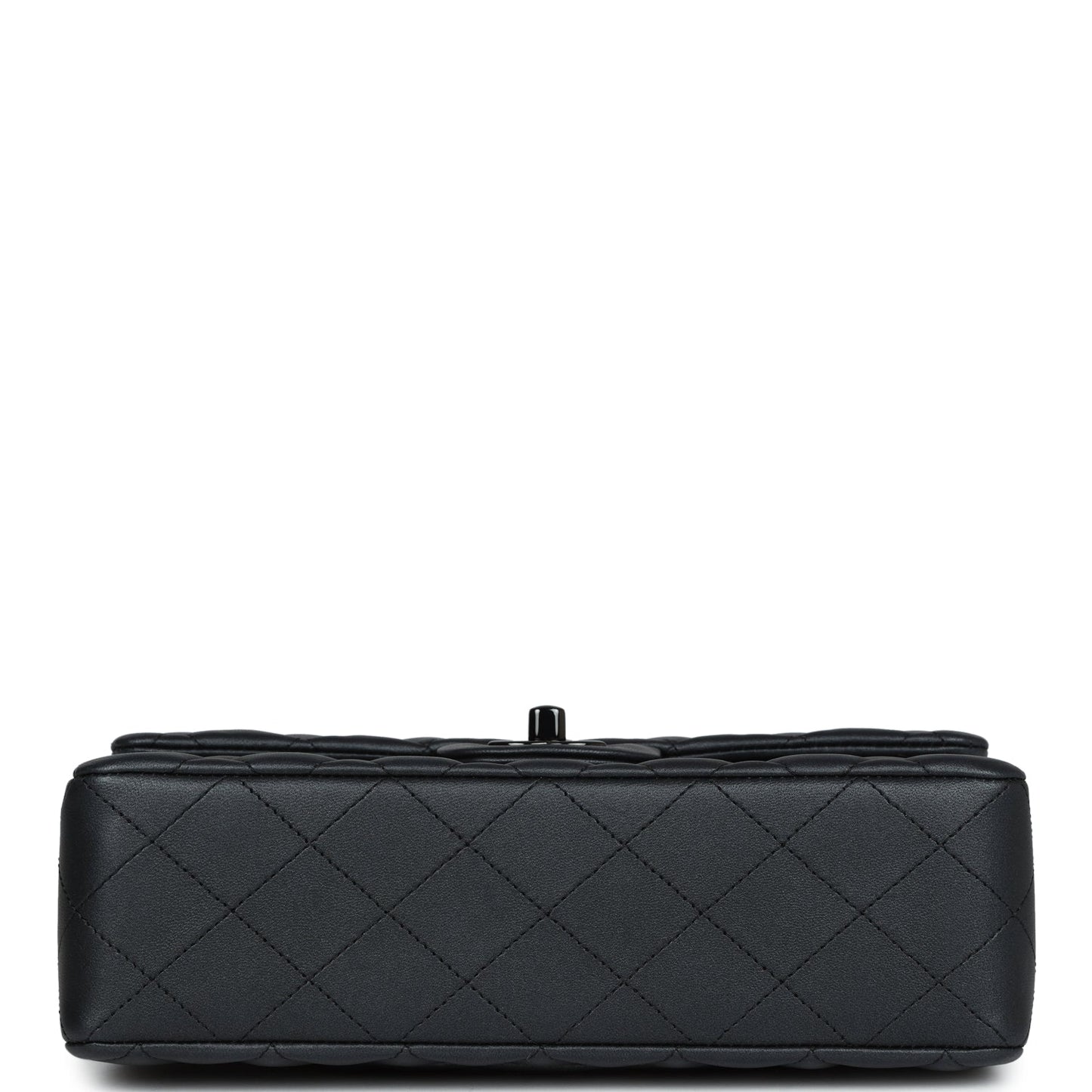 Chanel Small Classic Double Flap Bag SO Black Iridescent Lambskin Black Hardware