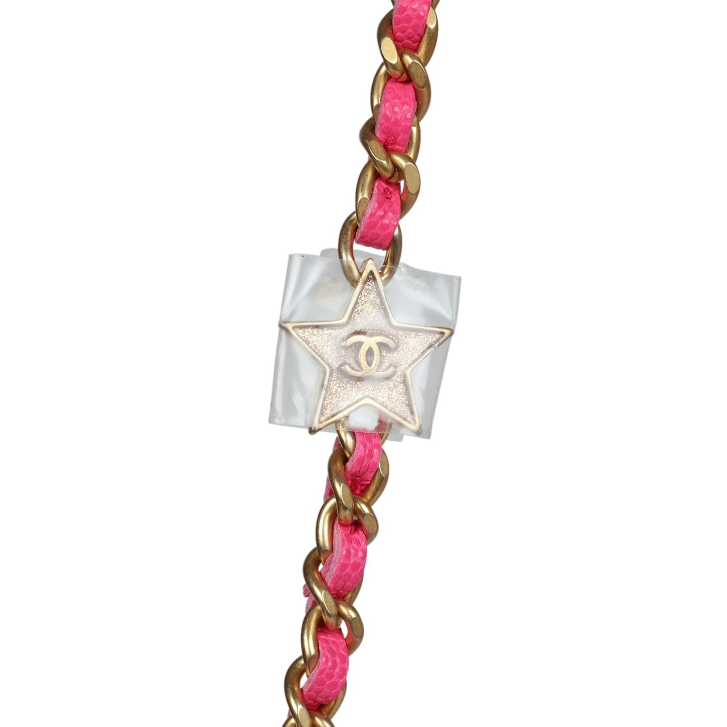 Chanel Wallet on Chain WOC Fuchsia Caviar Antique Gold Hardware