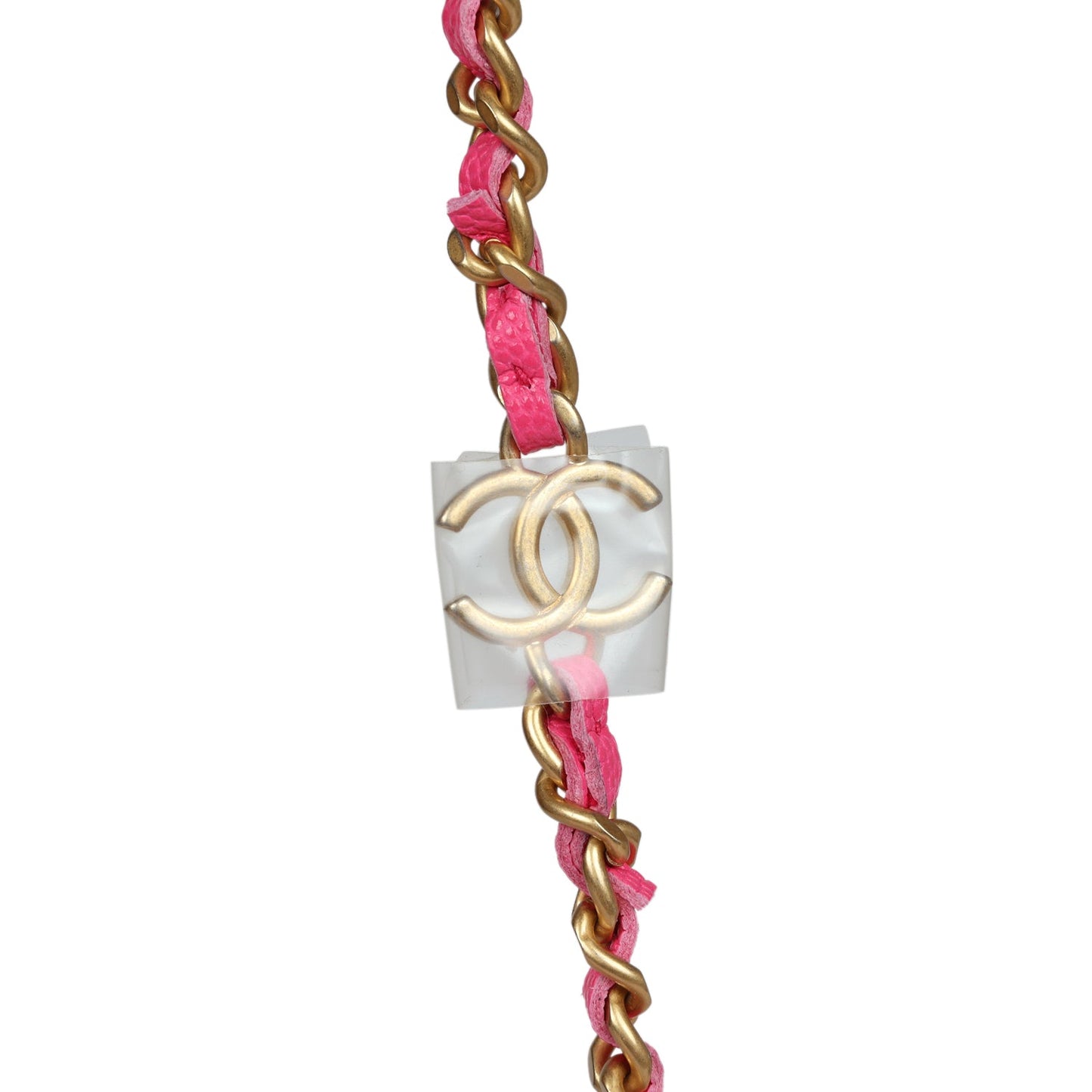 Chanel Wallet on Chain WOC Fuchsia Caviar Antique Gold Hardware