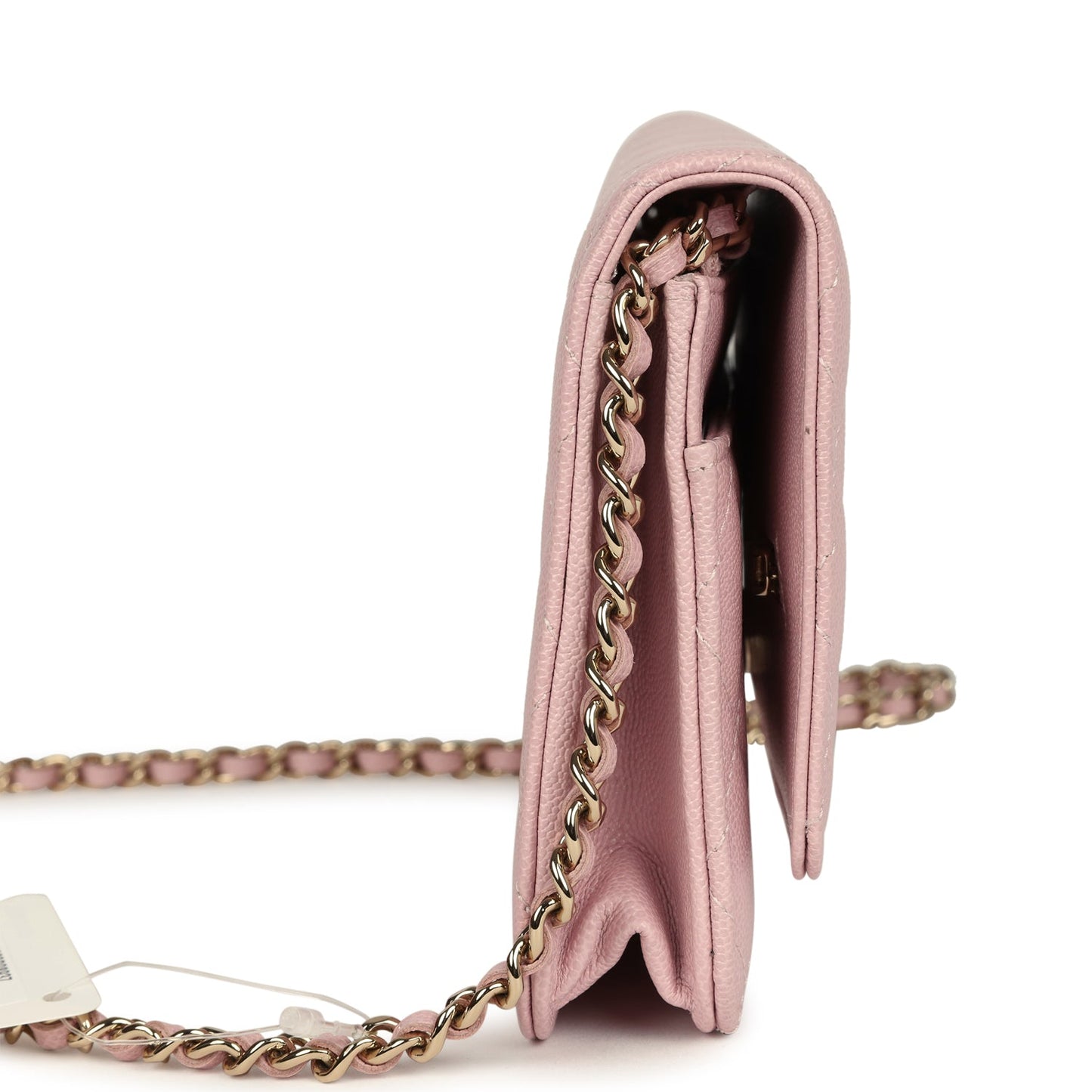 Chanel Wallet on Chain WOC Pink Caviar Gold Hardware