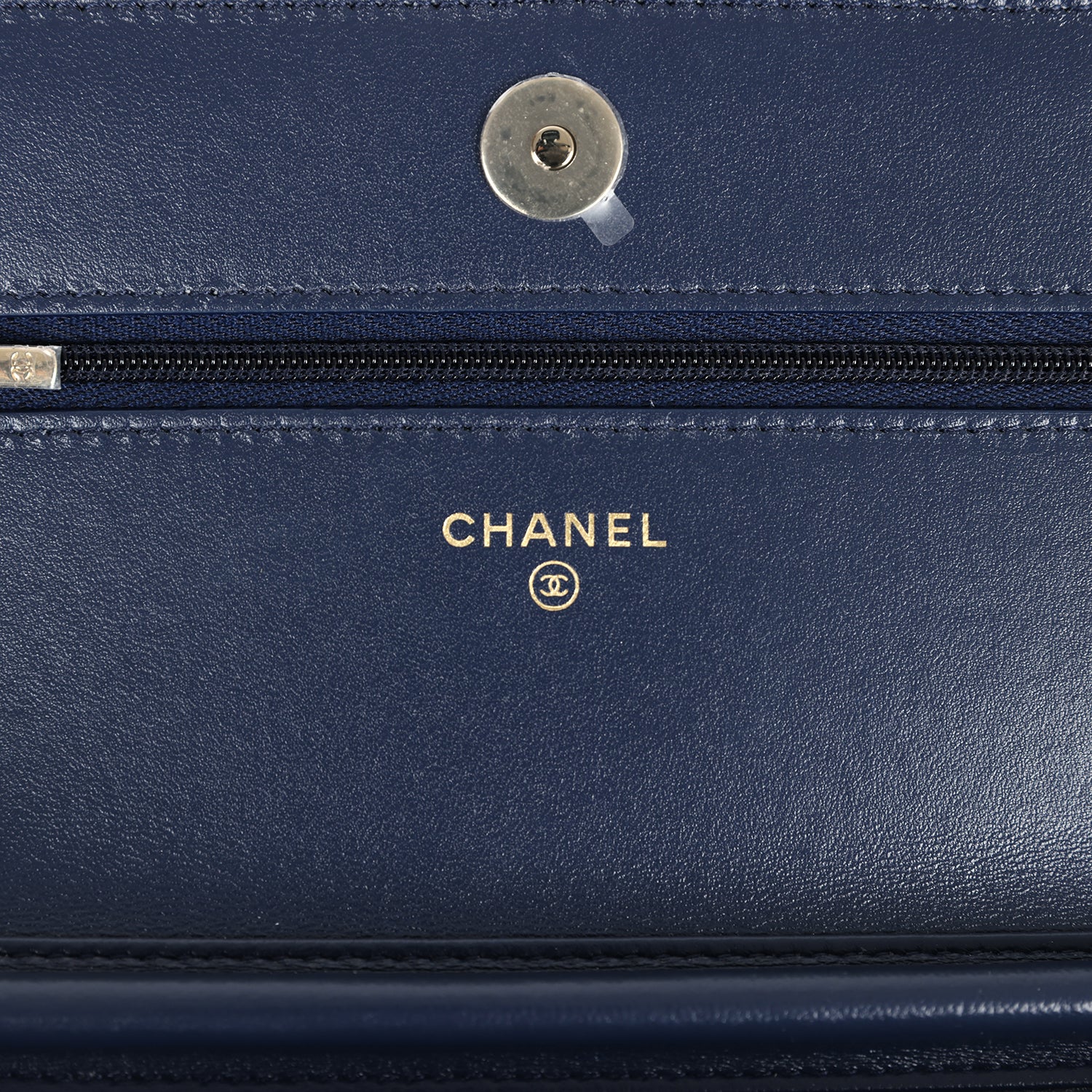 Chanel Wallet On Chain WOC Navy Multicolored Tweed Gold Hardware - Bob Flawless Skincare 