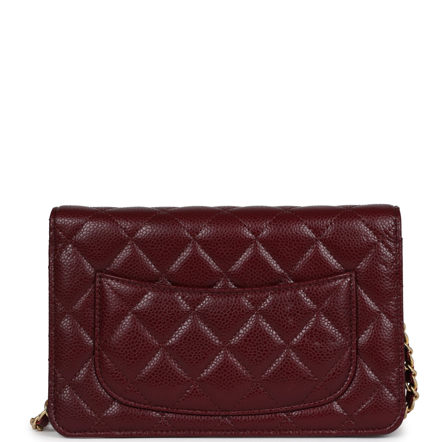 Chanel Classic Wallet On Chain WOC Burgundy Caviar Gold Hardware - Bob Flawless Skincare 