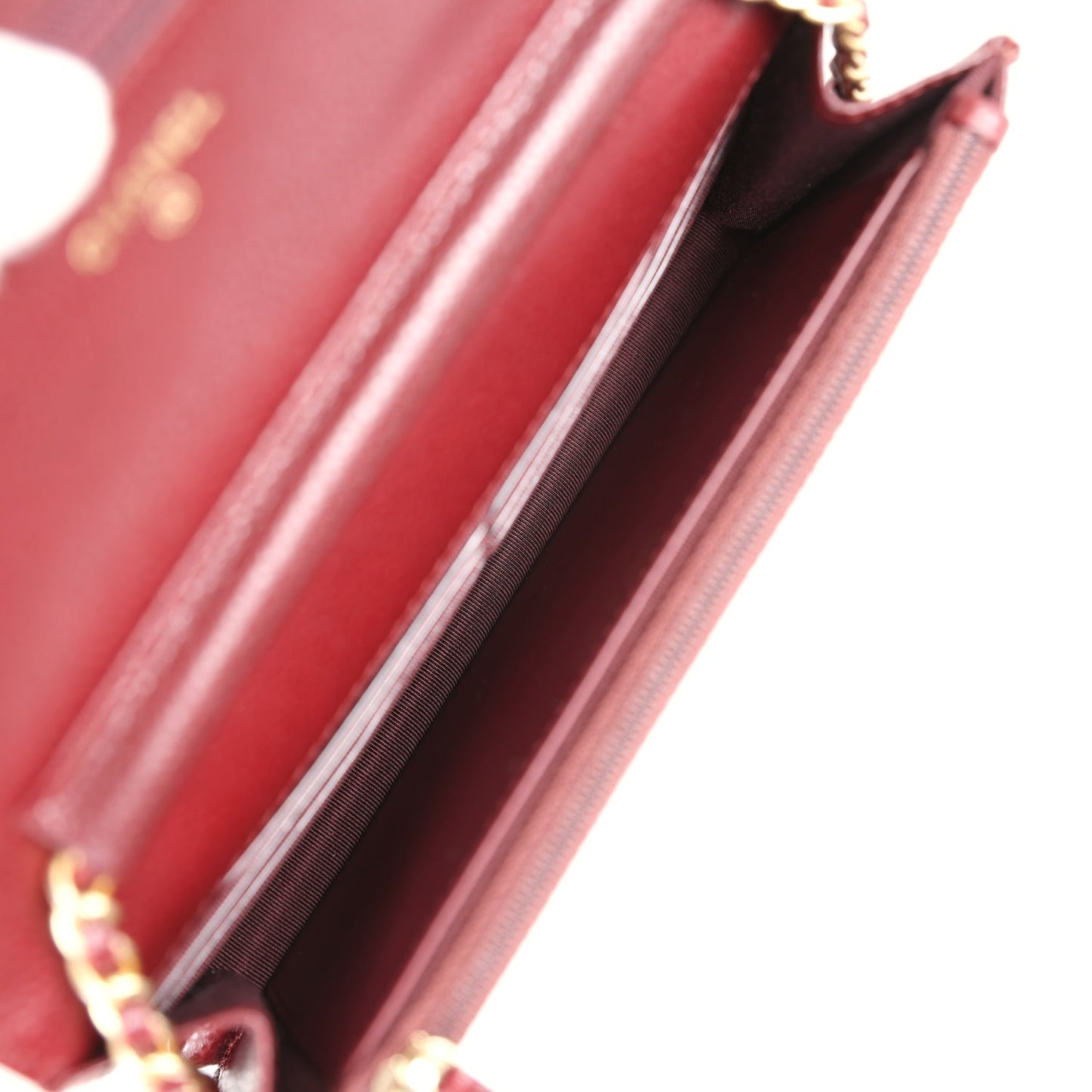 Chanel Classic Wallet On Chain WOC Burgundy Caviar Gold Hardware - Bob Flawless Skincare 