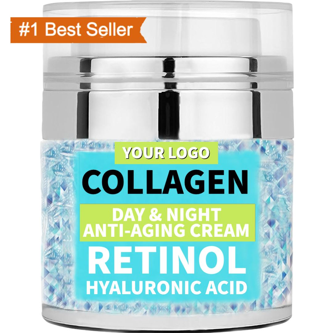 NATURAL COLLAGEN RETINOL DAY & NIGHT ANTI-AGING CREAM - TOP AMAZON SELLER