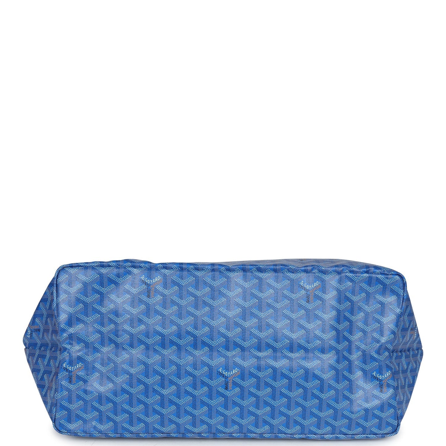 Goyard Goyardine Sky Blue St. Louis GM Tote Bag Palladium Hardware