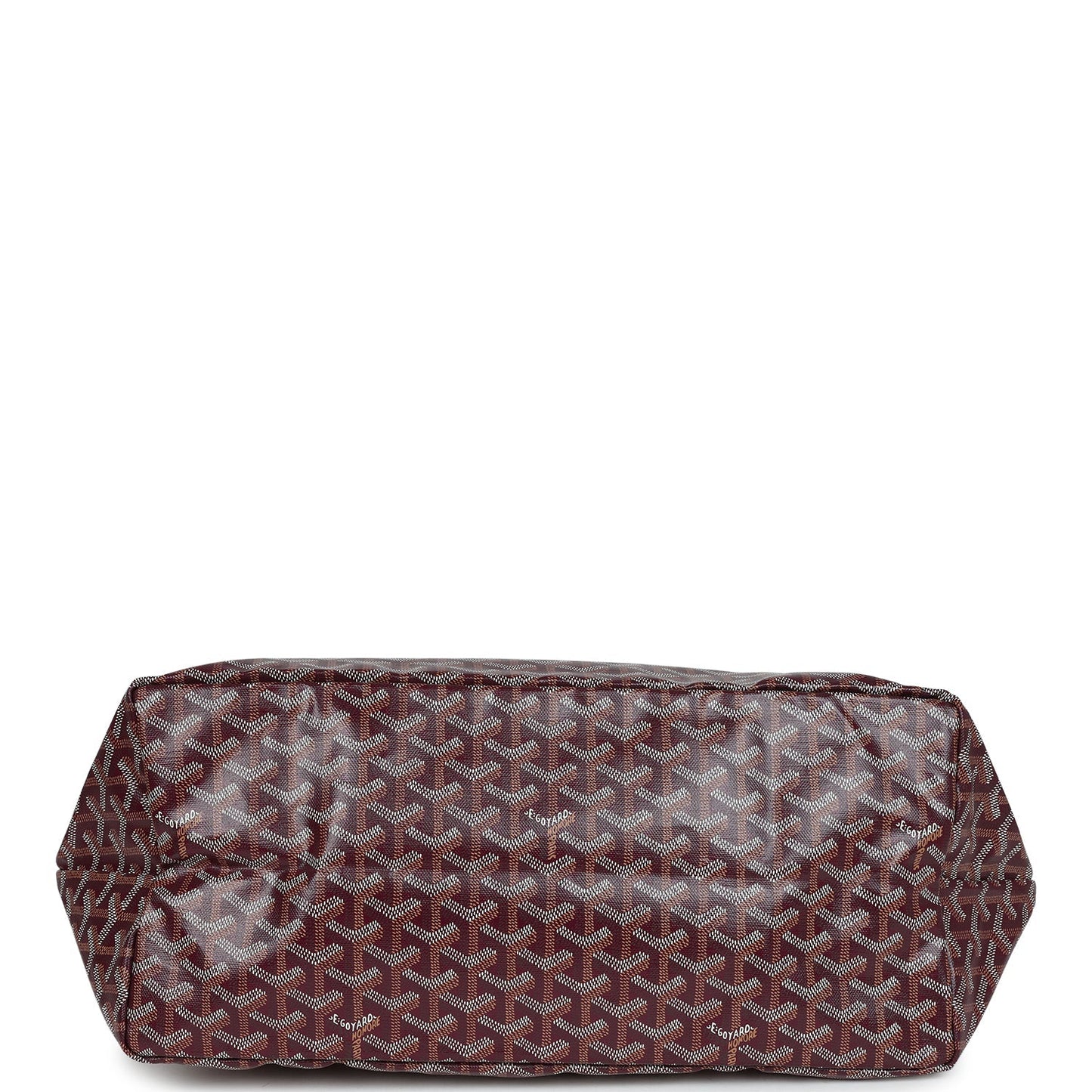 Goyard Goyardine Burgundy St. Louis GM Tote Bag Palladium Hardware