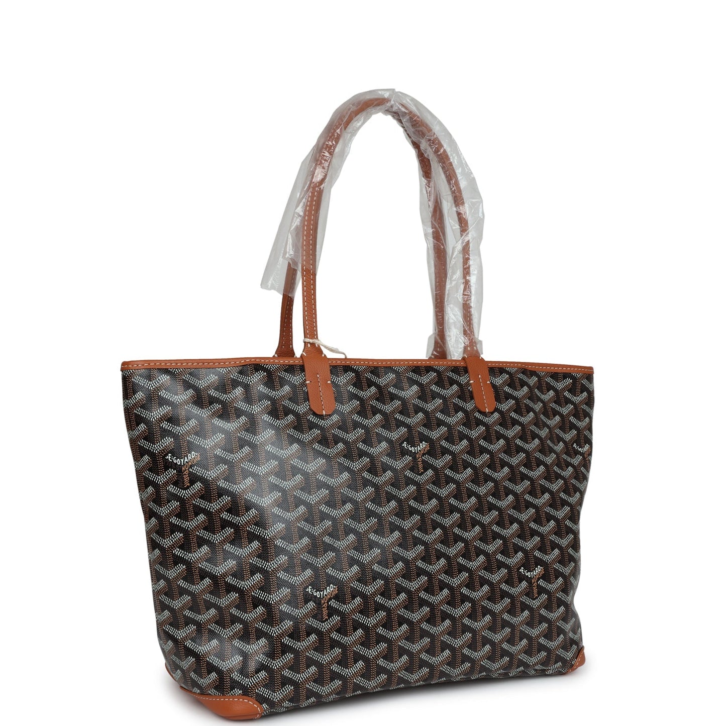 Goyard Goyardine Black Artois PM Palladium Hardware