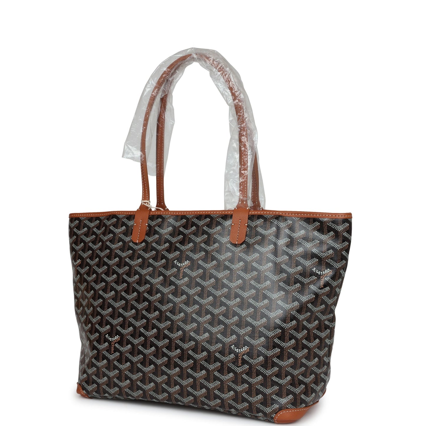 Goyard Goyardine Black Artois PM Palladium Hardware