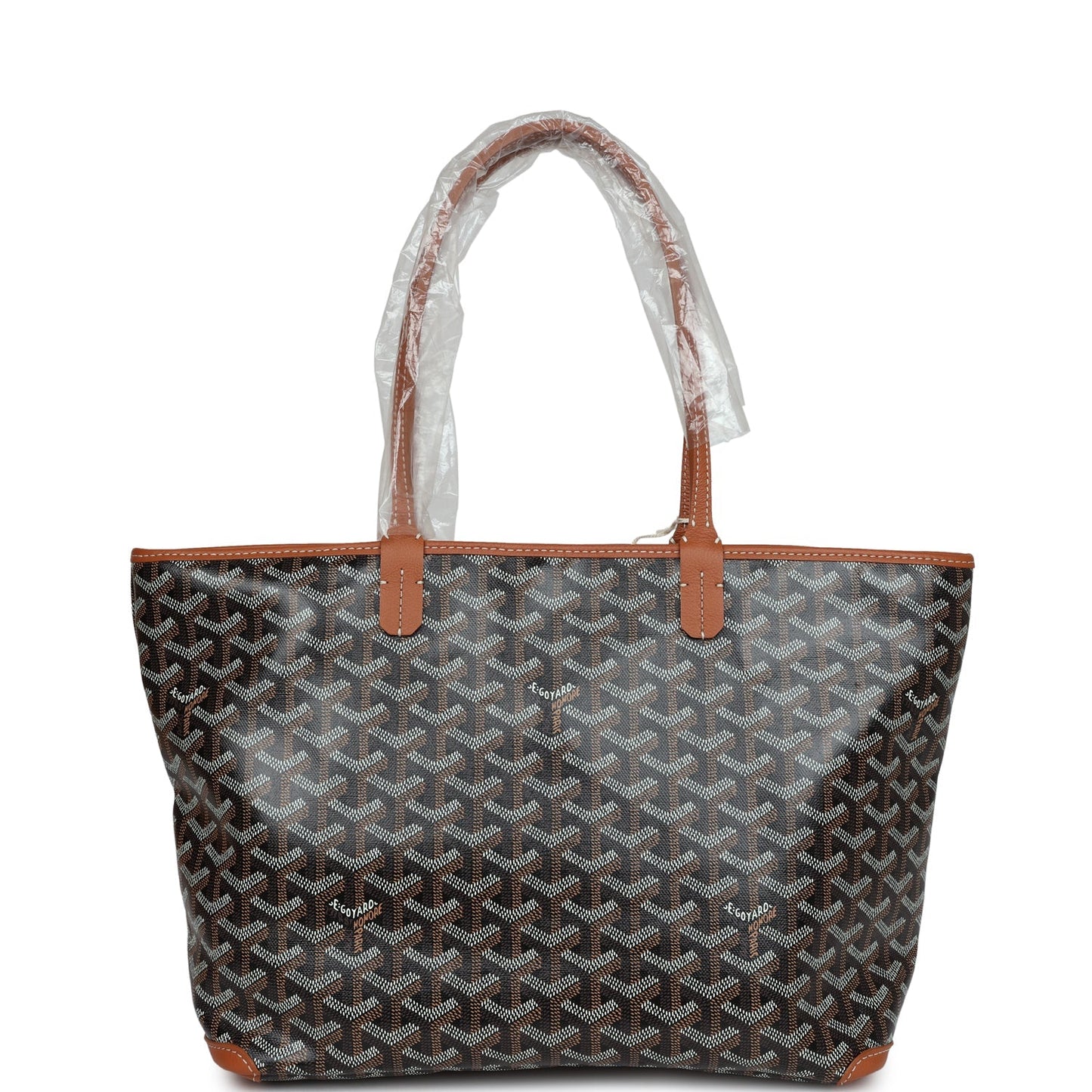 Goyard Goyardine Black Artois PM Palladium Hardware