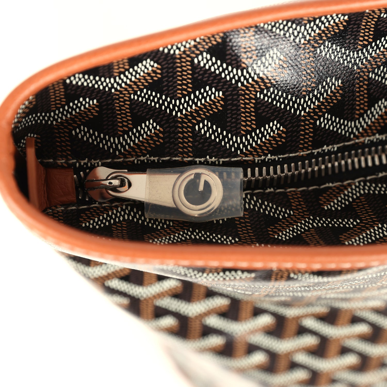 Goyard Goyardine Black and Brown Artois MM Palladium Hardware - Bob Flawless Skincare 