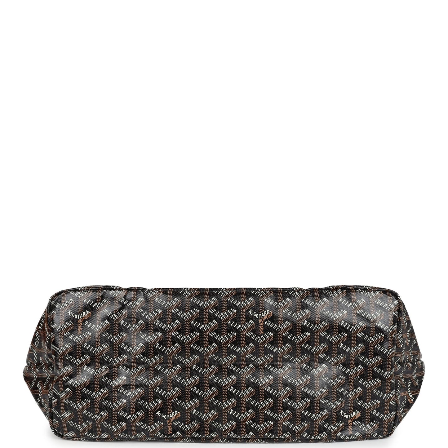 Goyard Goyardine Black St. Louis PM Tote Bag Palladium Hardware - Bob Flawless Skincare 