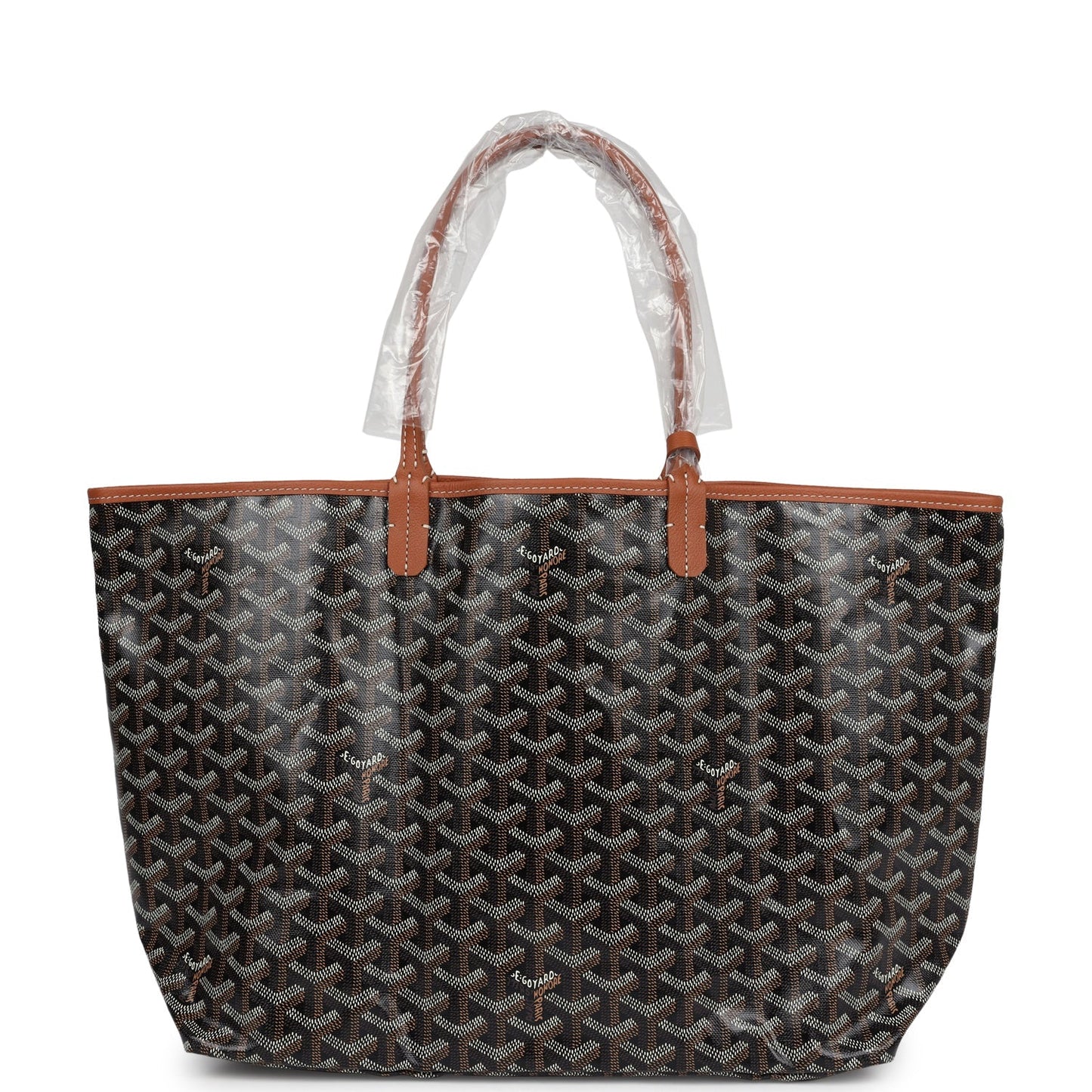 Goyard Goyardine Black and Brown St. Louis PM Tote Bag Palladium Hardware - Bob Flawless Skincare 