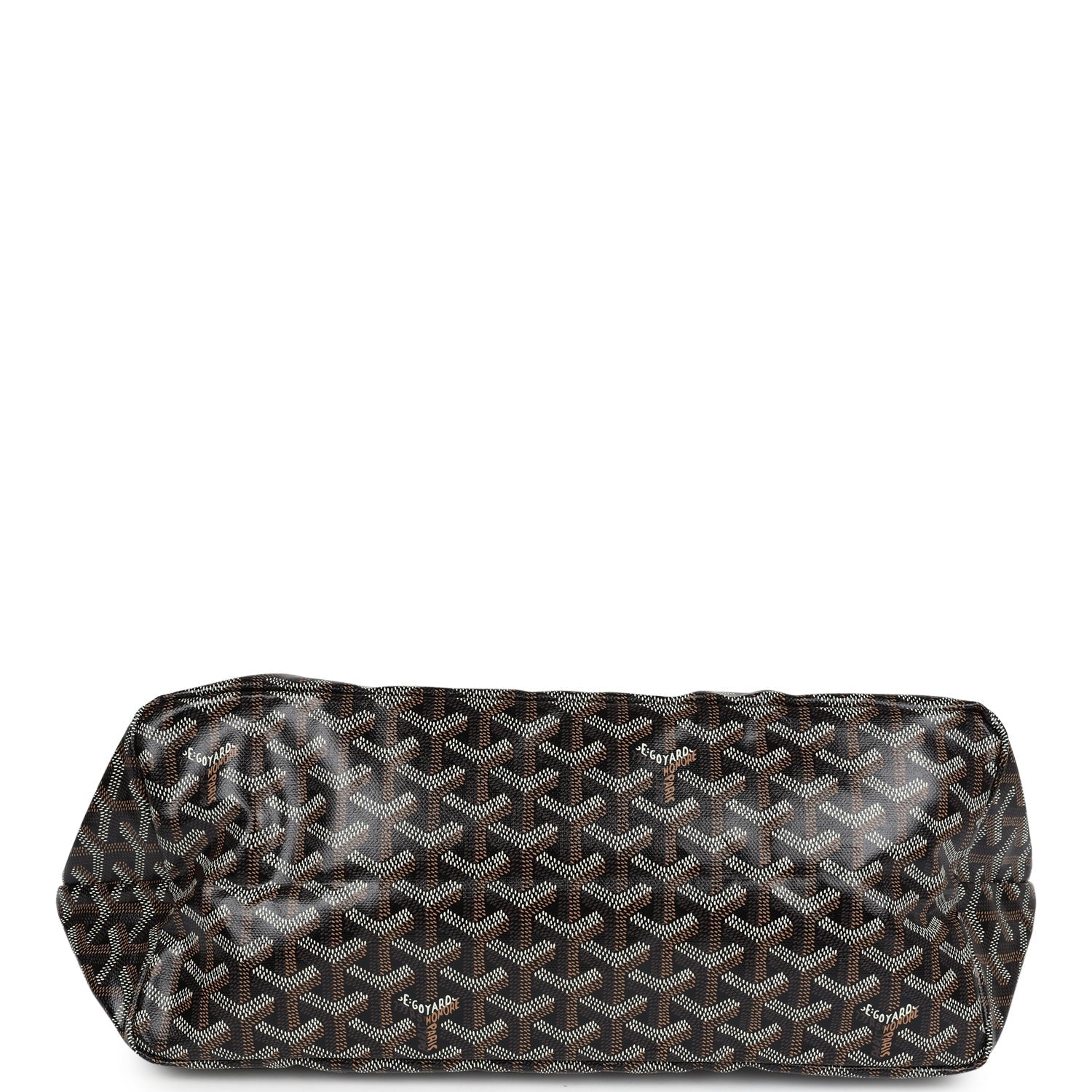 Goyard Goyardine Black and Brown St. Louis PM Tote Bag Palladium Hardware - Bob Flawless Skincare 