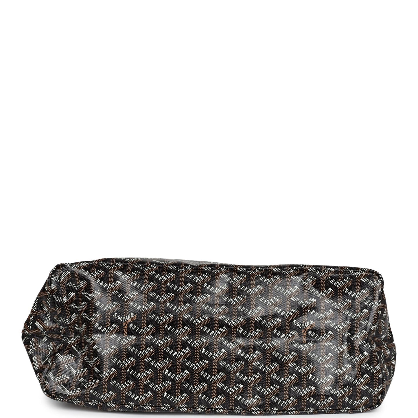 Goyard Goyardine Black Boheme Hobo Bag Palladium Hardware