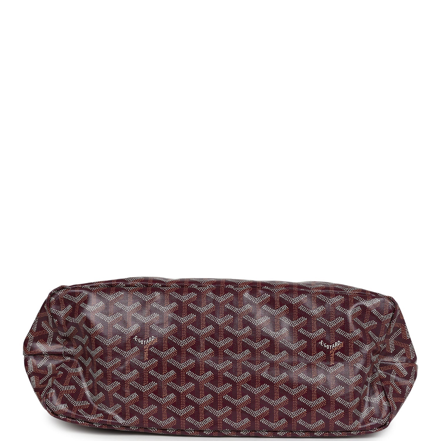 Goyard Goyardine Burgundy Boheme Hobo Bag Palladium Hardware - Bob Flawless Skincare 