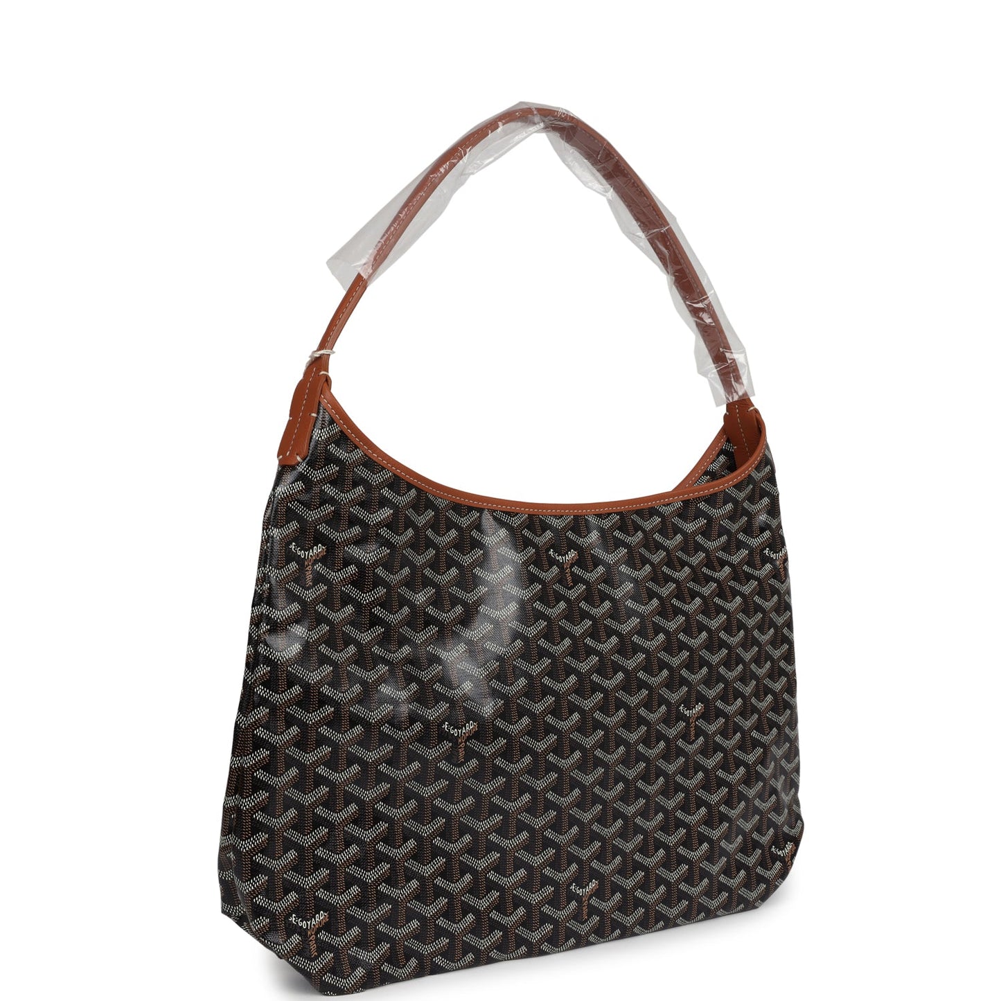 Goyard Goyardine Black & Brown Boheme Hobo Bag Palladium Hardware - Bob Flawless Skincare 