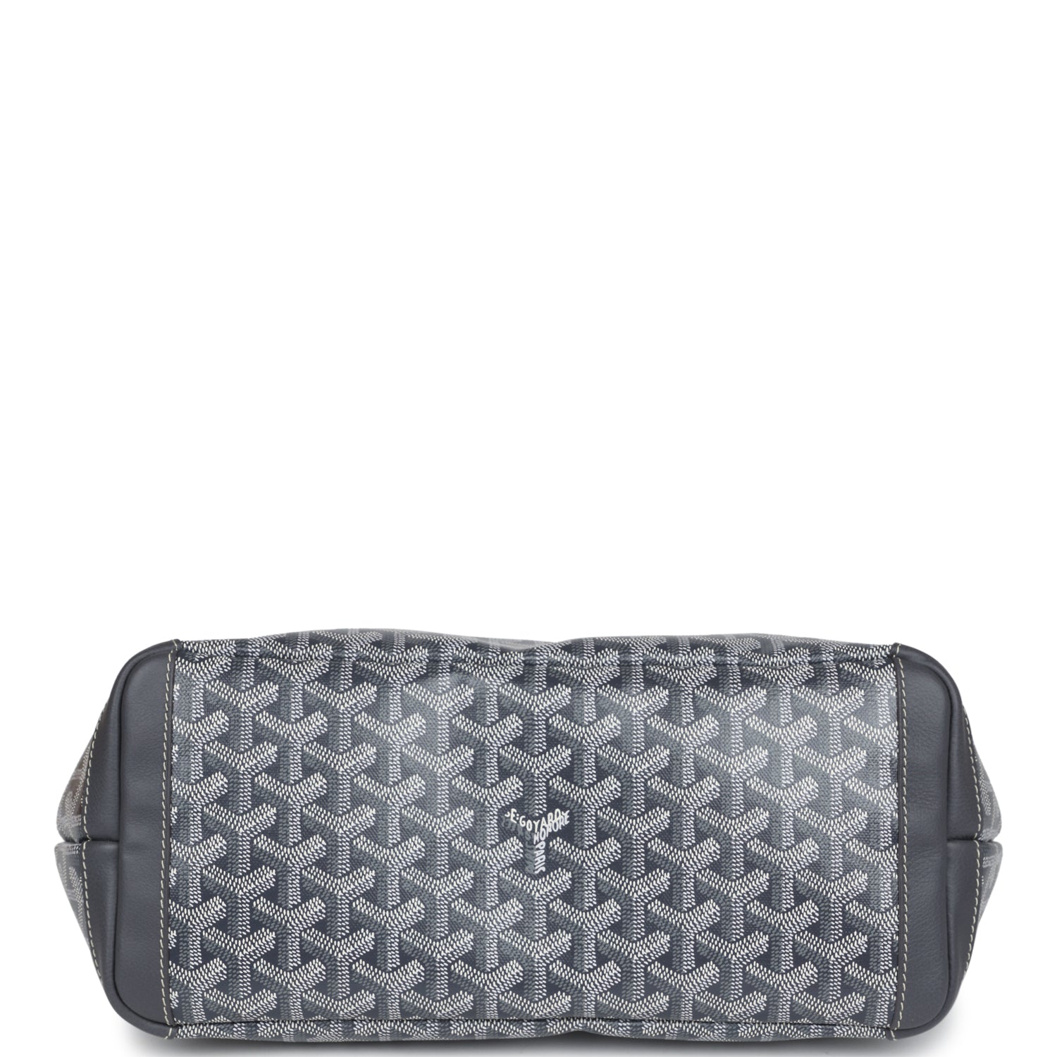 Goyard Goyardine Artois Tote PM Grey Canvas & Chevroches Calfskin Palladium Hardware - Bob Flawless Skincare 