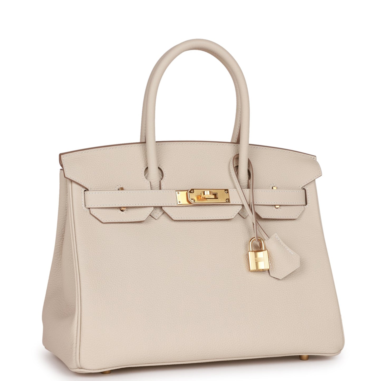 Hermès Birkin 30 Craie Togo Gold Hardware