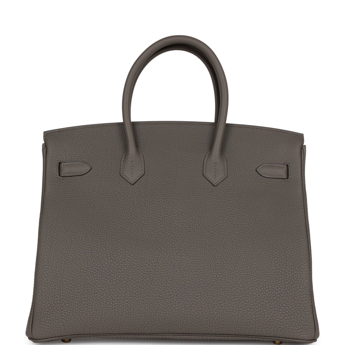 Hermes Birkin 35 Gris Meyer Togo Gold Hardware