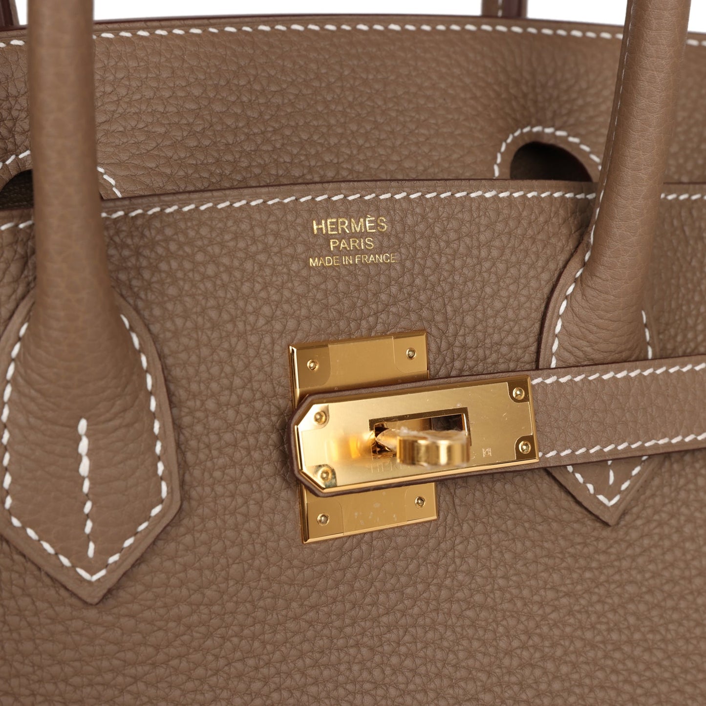 Hermes Birkin 30 Etoupe Togo Gold Hardware