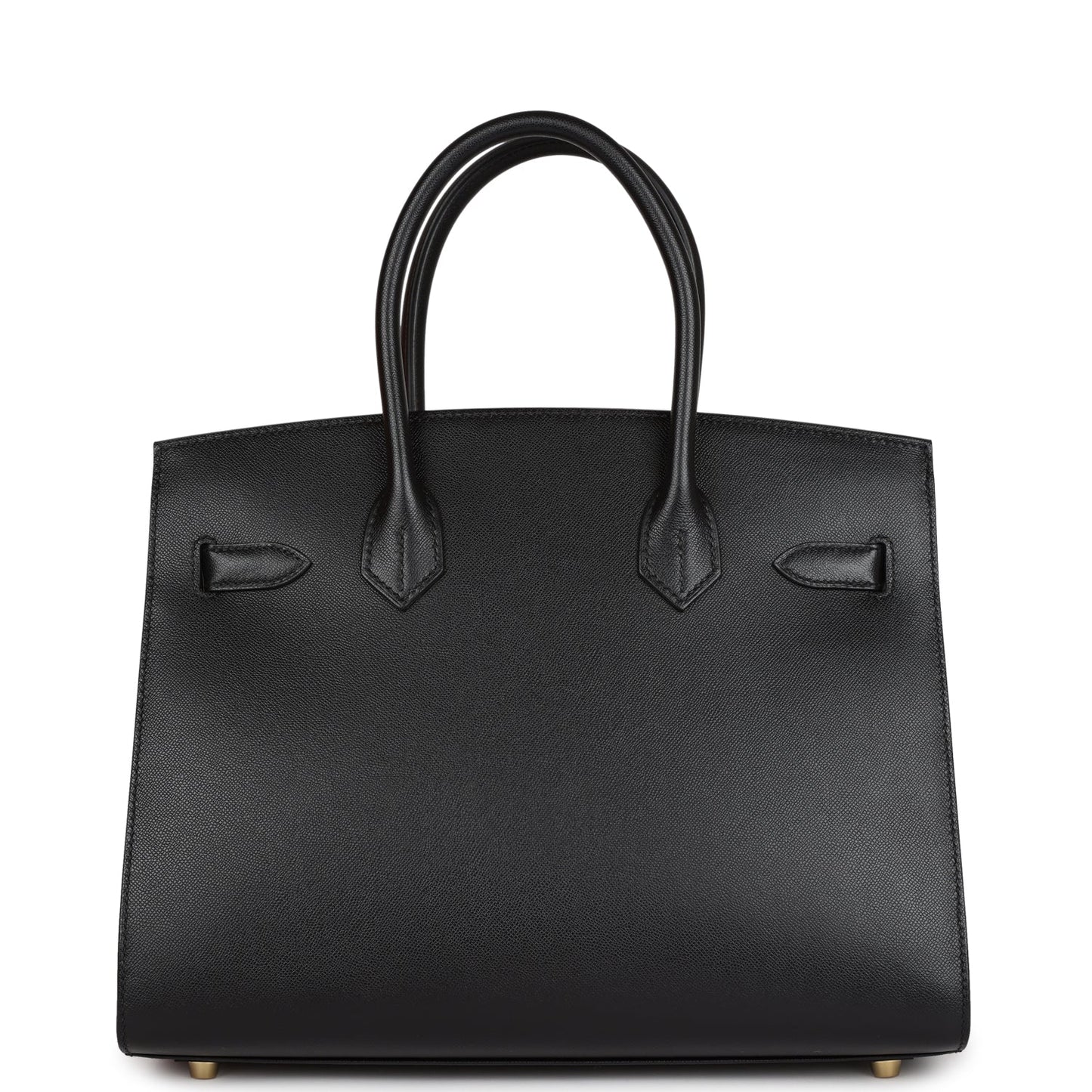 Hermes Birkin Sellier 30 Black Veau Madame Gold Hardware