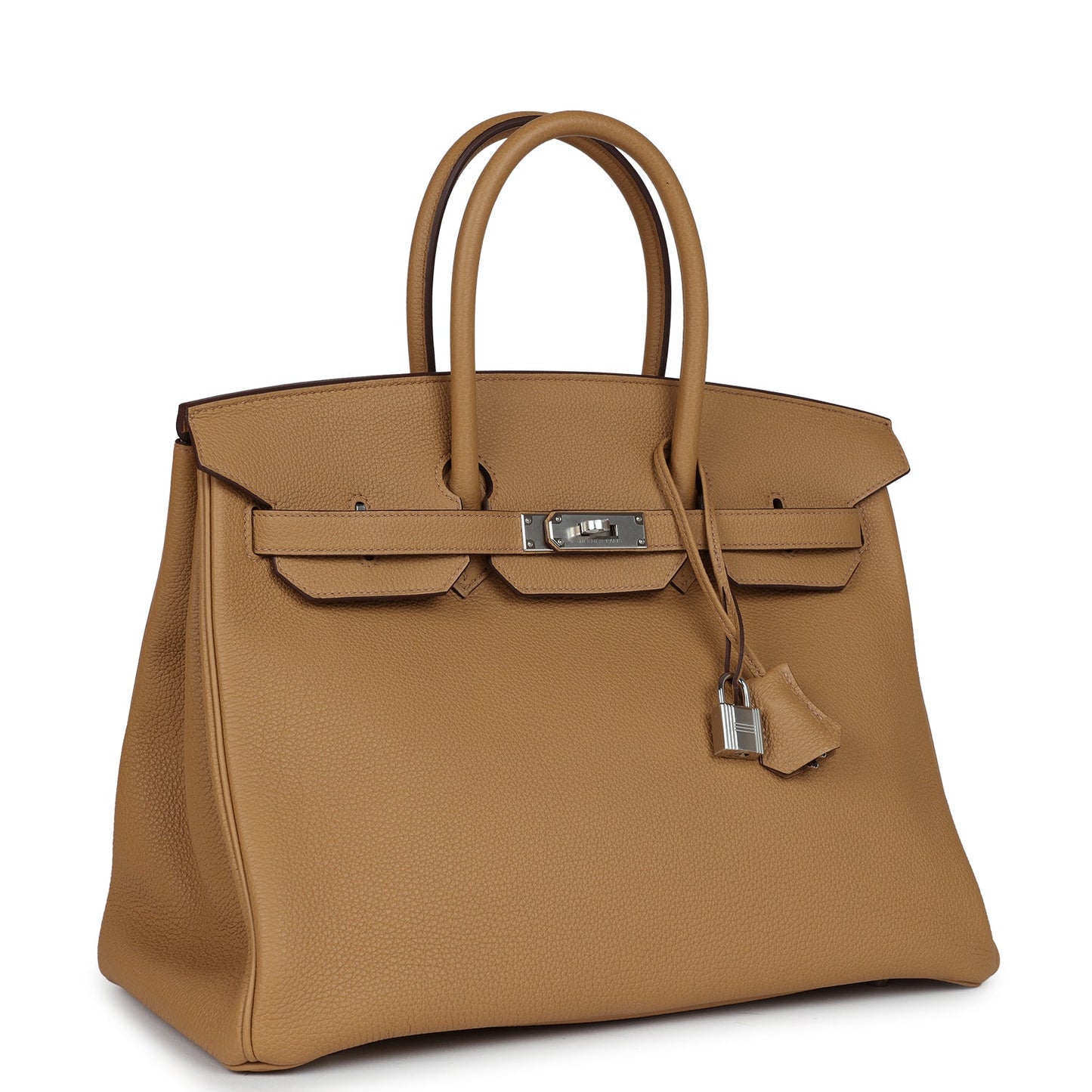 Hermes Birkin 35 Biscuit Togo Palladium Hardware