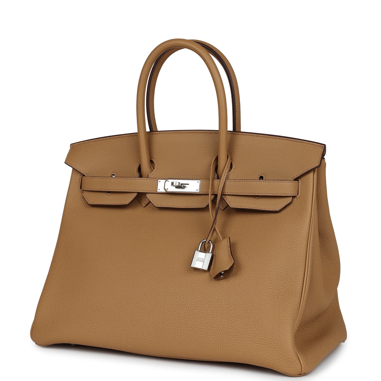 Hermes Birkin 35 Biscuit Togo Palladium Hardware