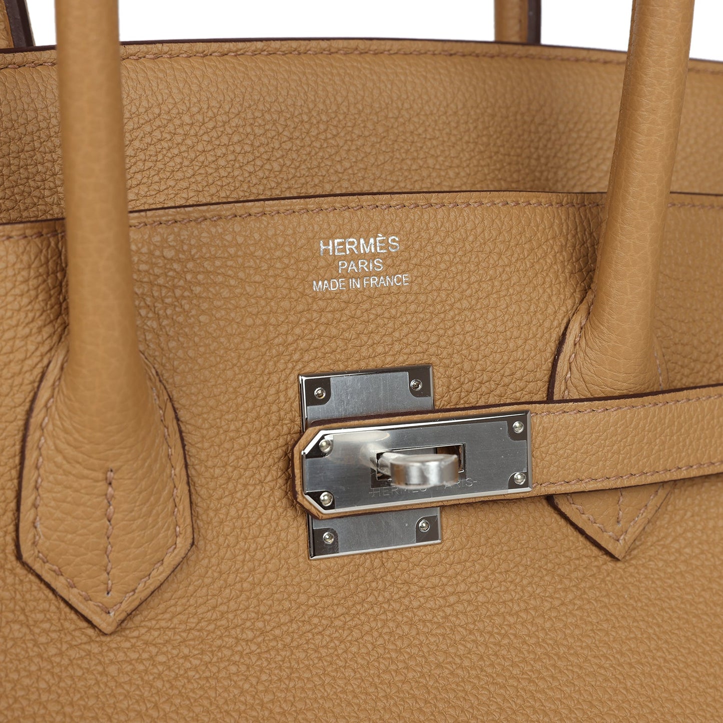 Hermes Birkin 35 Biscuit Togo Palladium Hardware