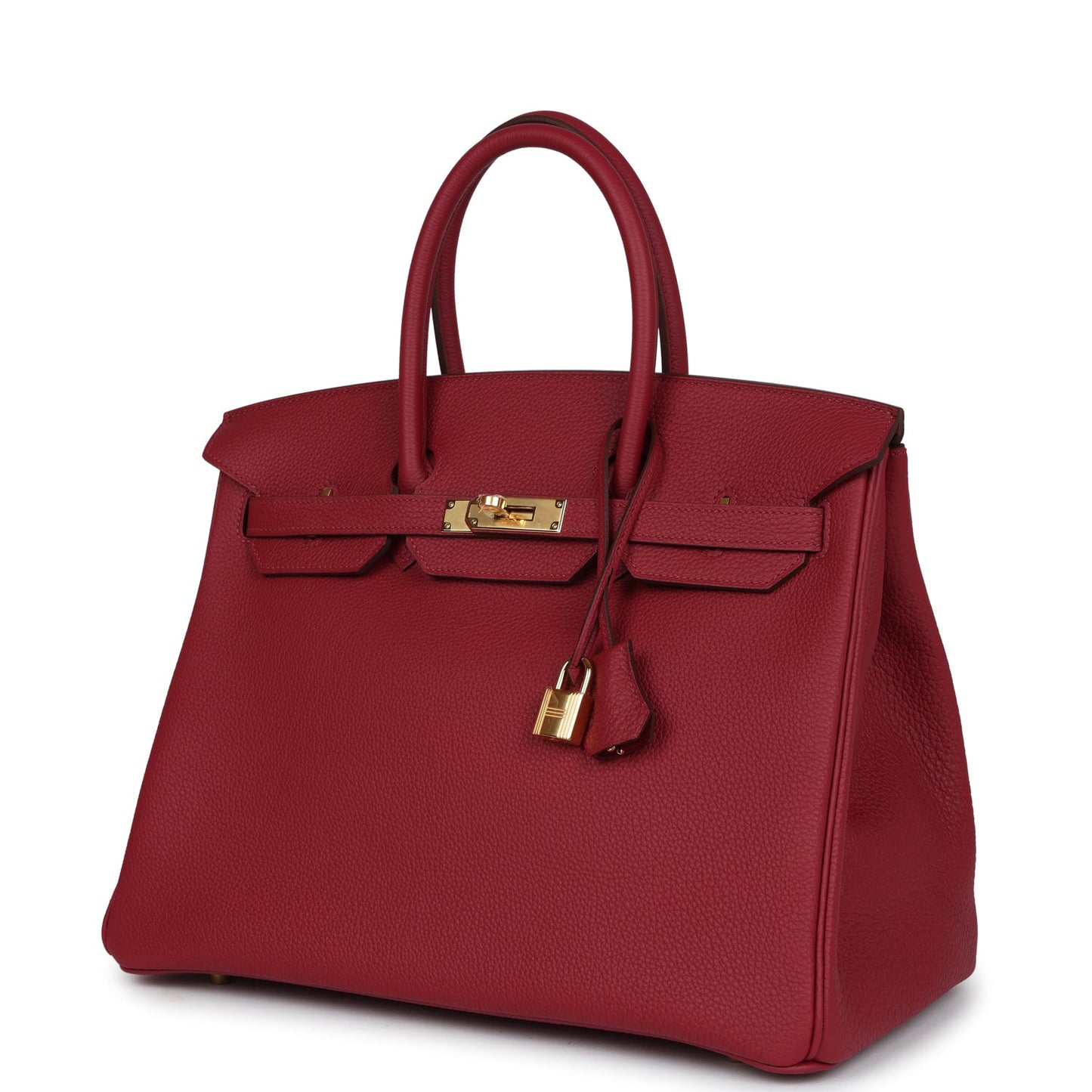 Hermes Birkin 35 Rouge Grenat Togo Gold Hardware