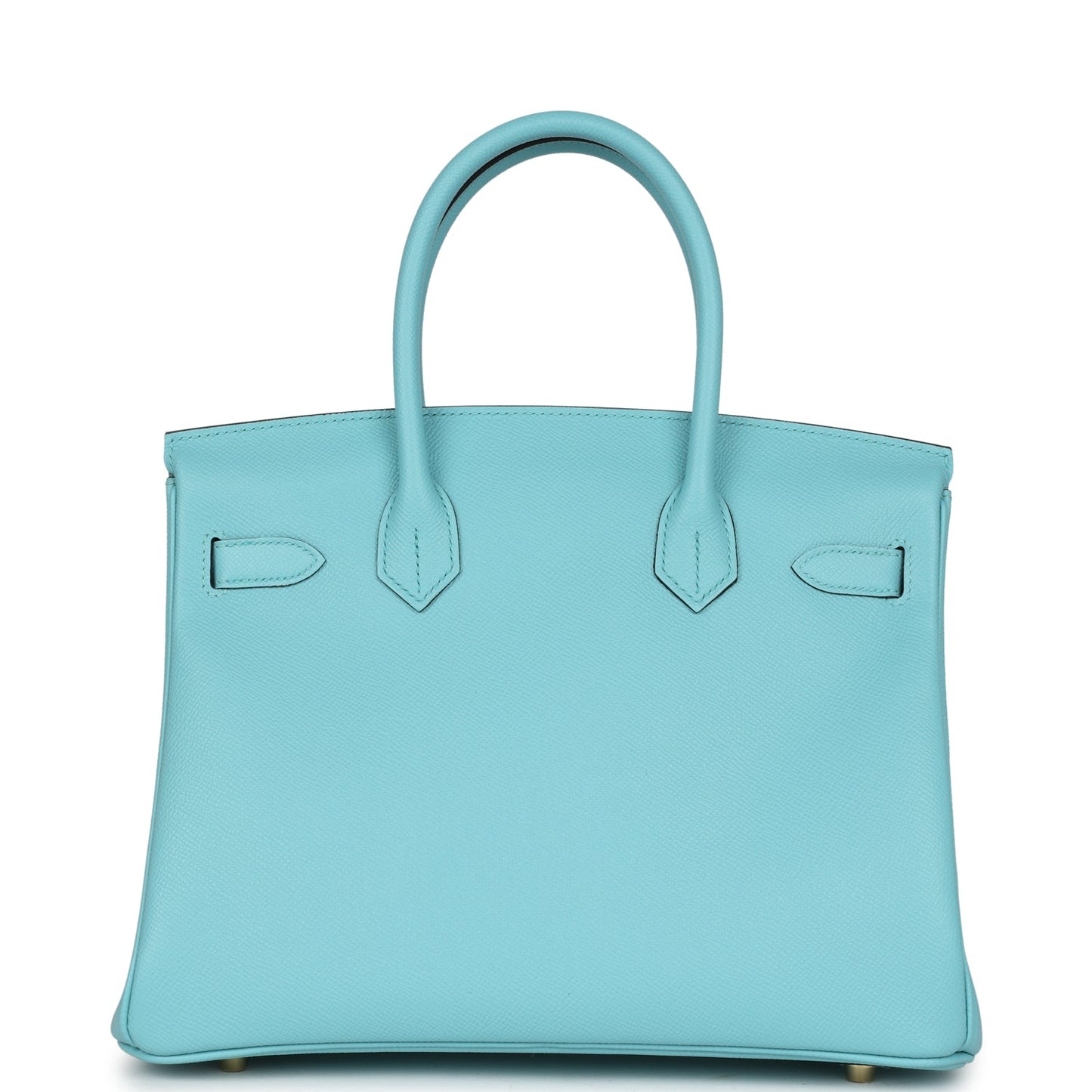 Hermes Birkin 30 Bleu Atoll Epsom Gold Hardware