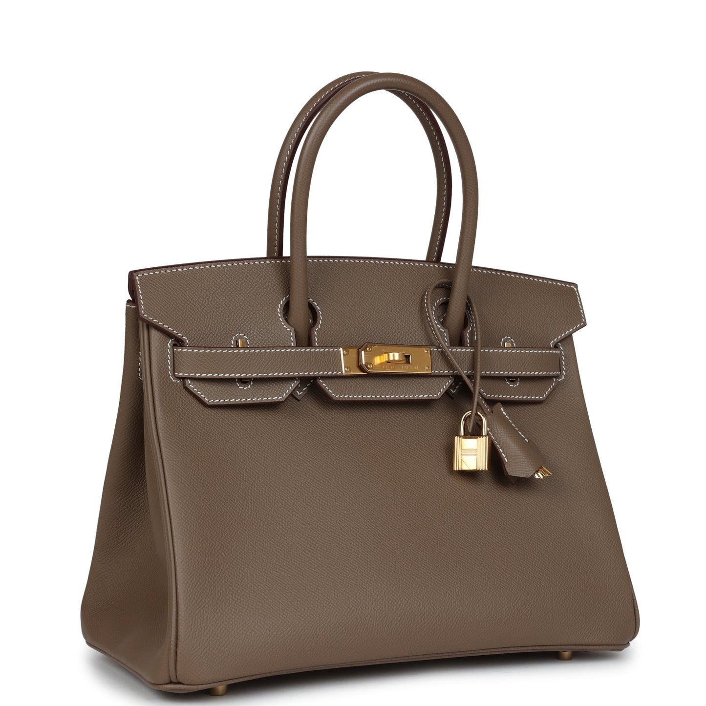 Hermes Birkin 30 Etoupe Epsom Gold Hardware