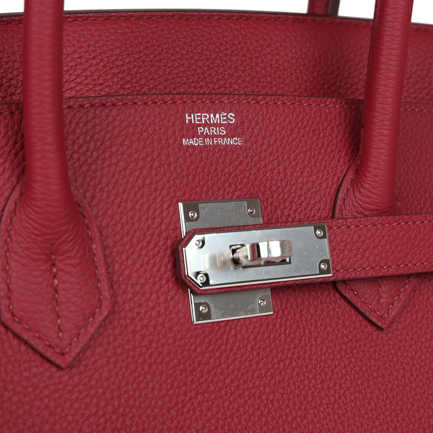 Hermes Birkin 35 Rubis Togo Palladium Hardware