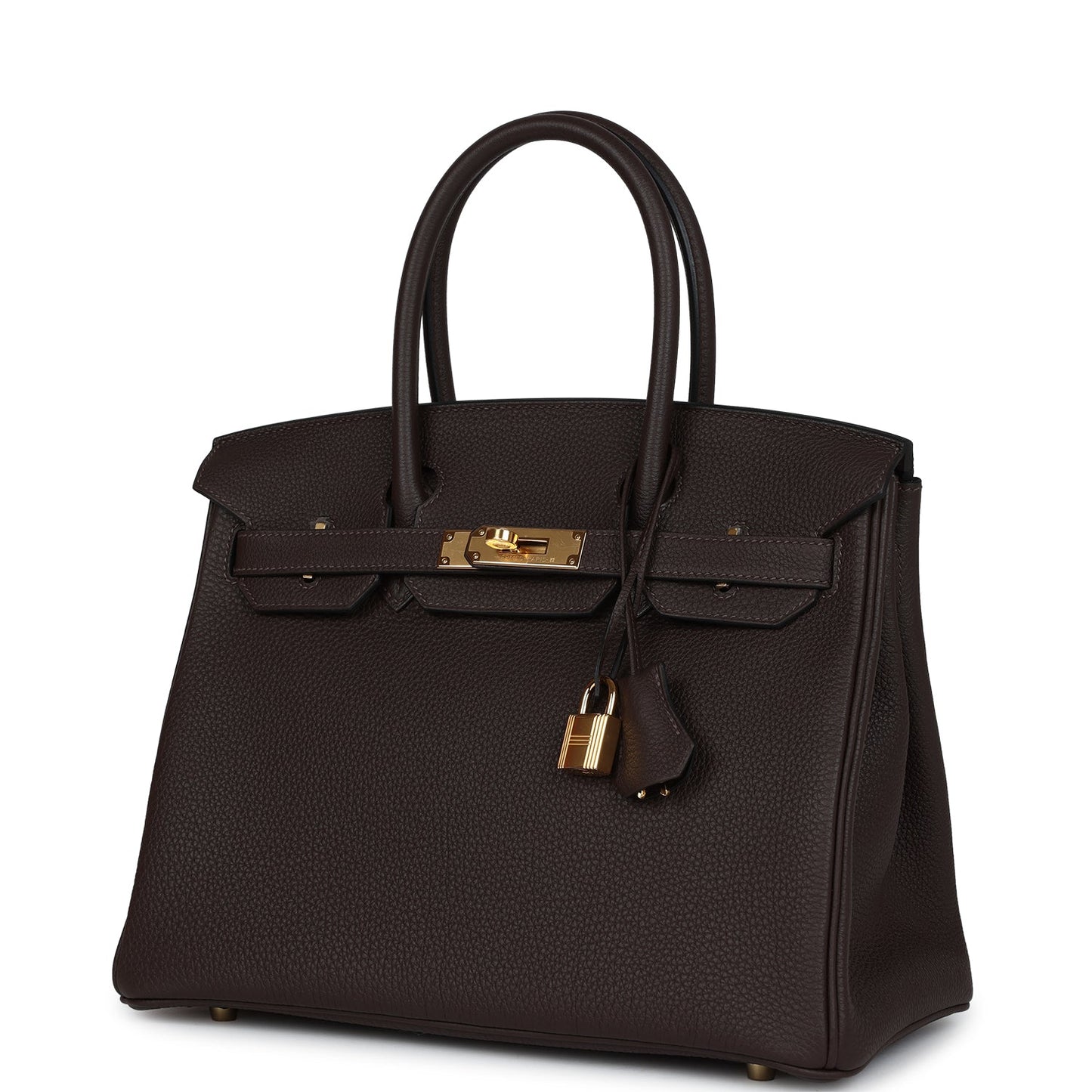 Hermes Birkin 30 Ebene Togo Gold Hardware