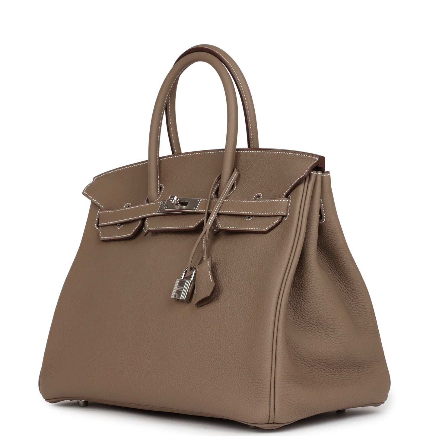 Hermes Birkin 35 Etoupe Togo Palladium Hardware