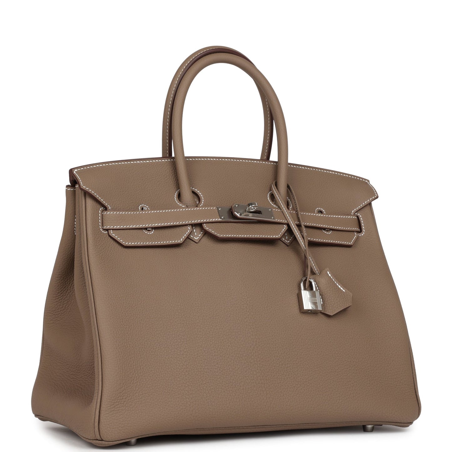 Hermes Birkin 35 Etoupe Togo Palladium Hardware