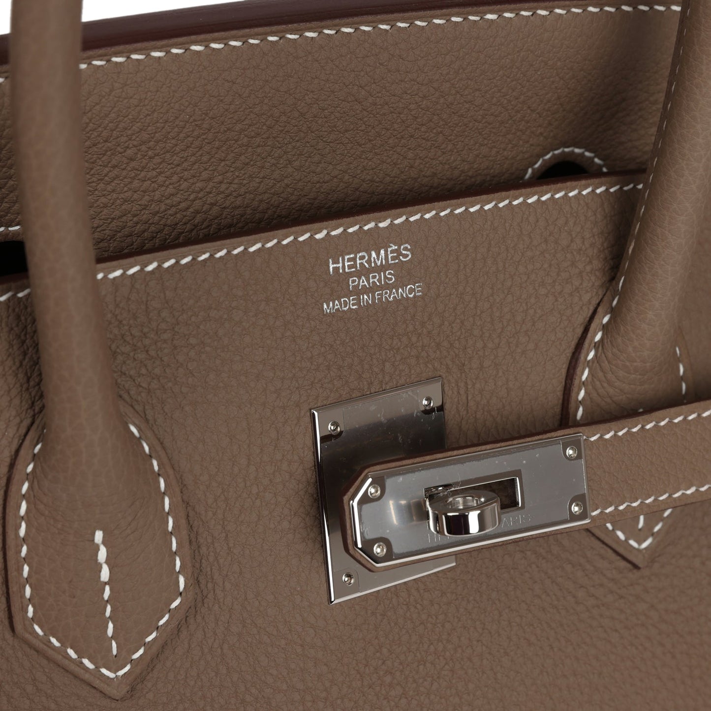 Hermes Birkin 35 Etoupe Togo Palladium Hardware