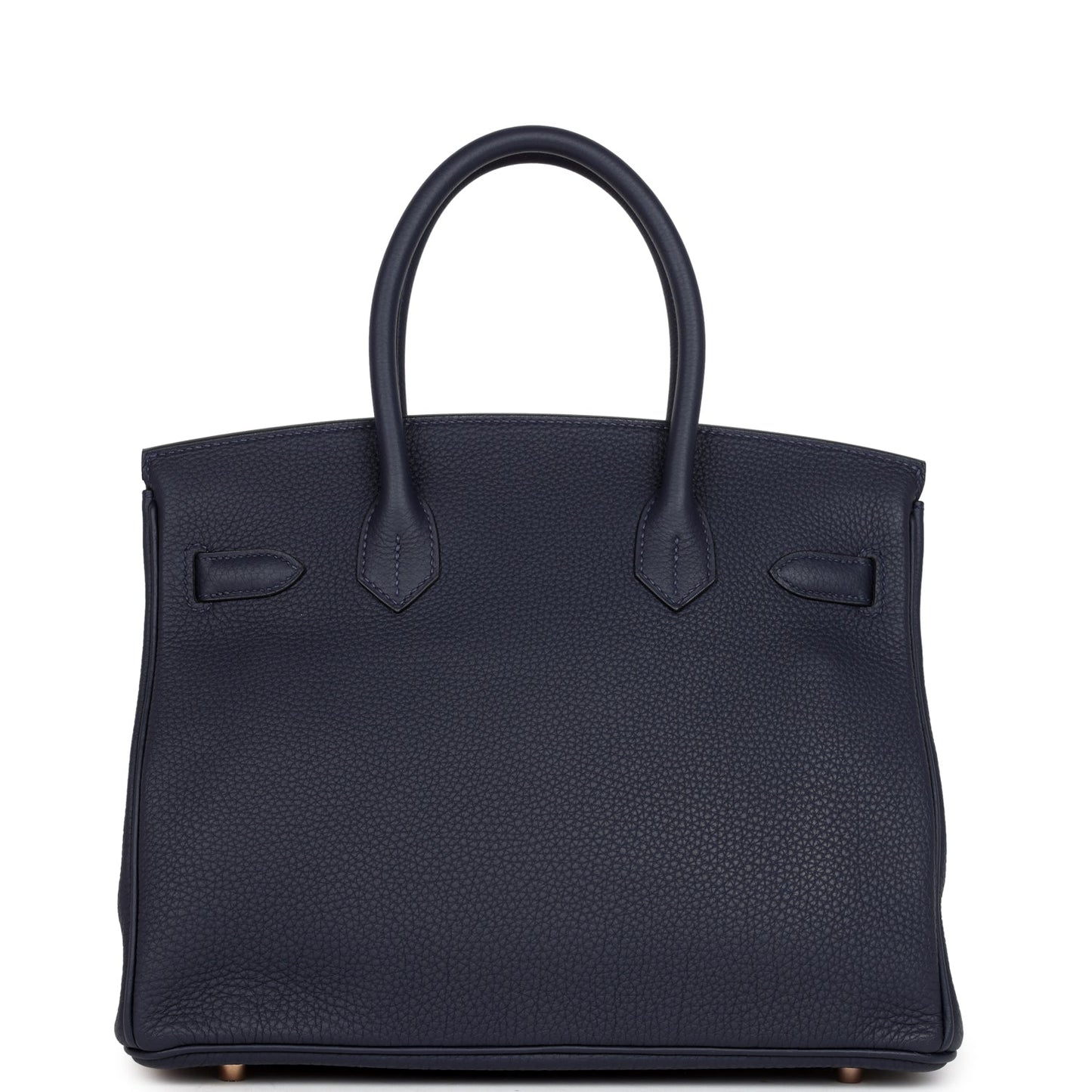 Hermes Birkin 30 Bleu Nuit Togo Rose Gold Hardware