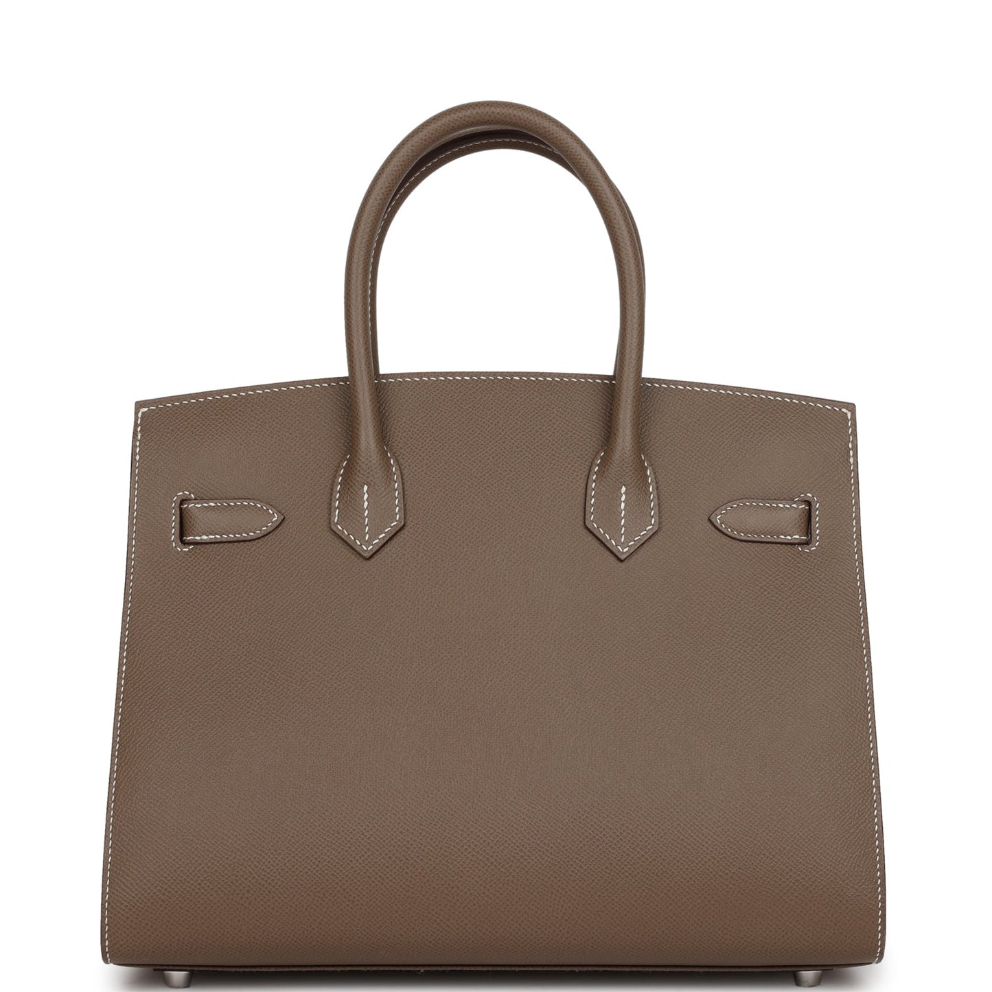 Hermes Birkin Sellier 30 Etoupe Epsom Palladium Hardware