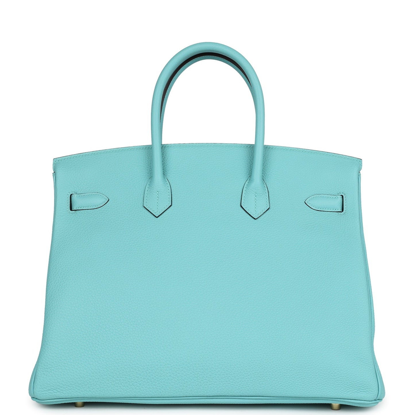 Hermes Birkin 35 Bleu Atoll Togo Gold Hardware