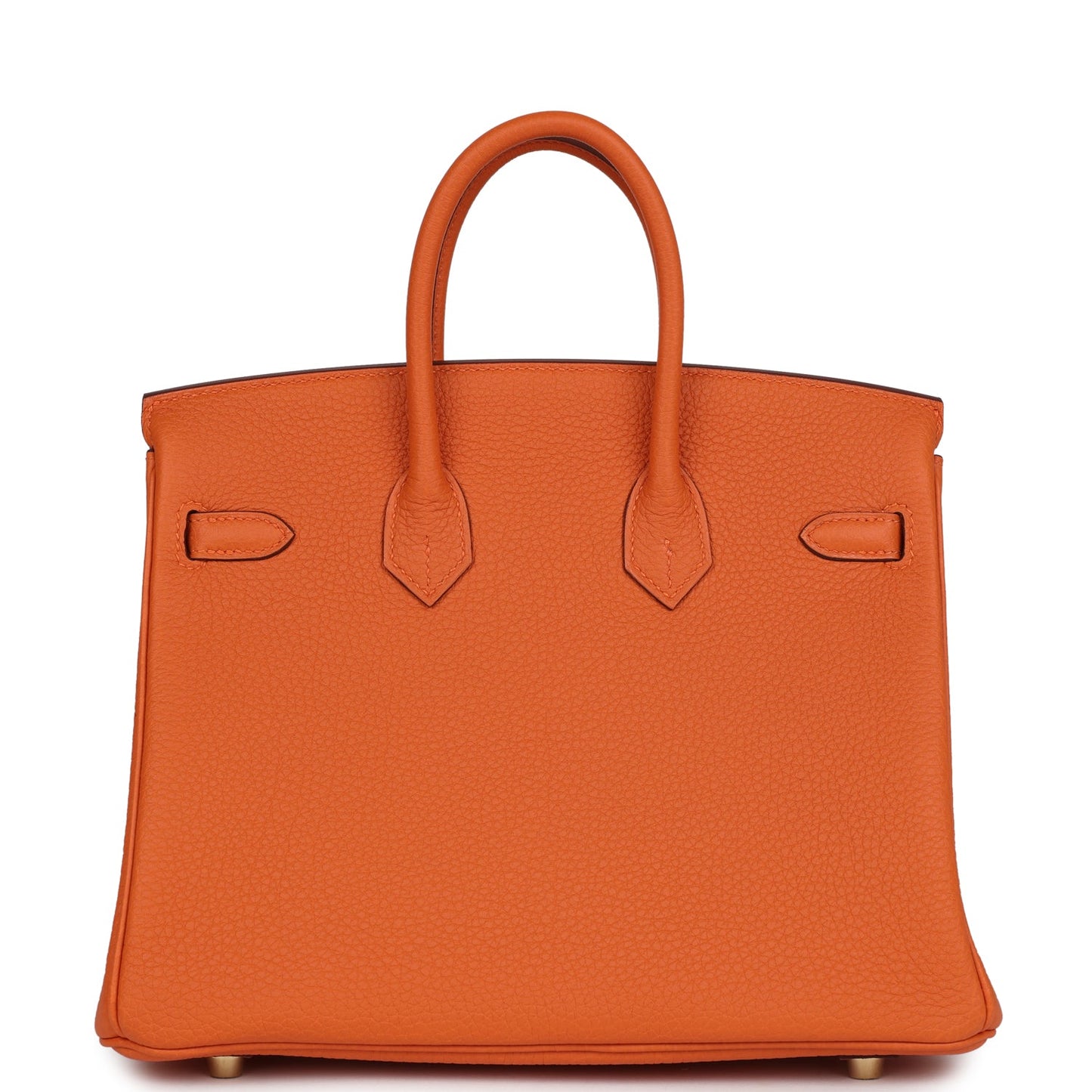 Hermes Birkin 25 Orange Togo Gold Hardware