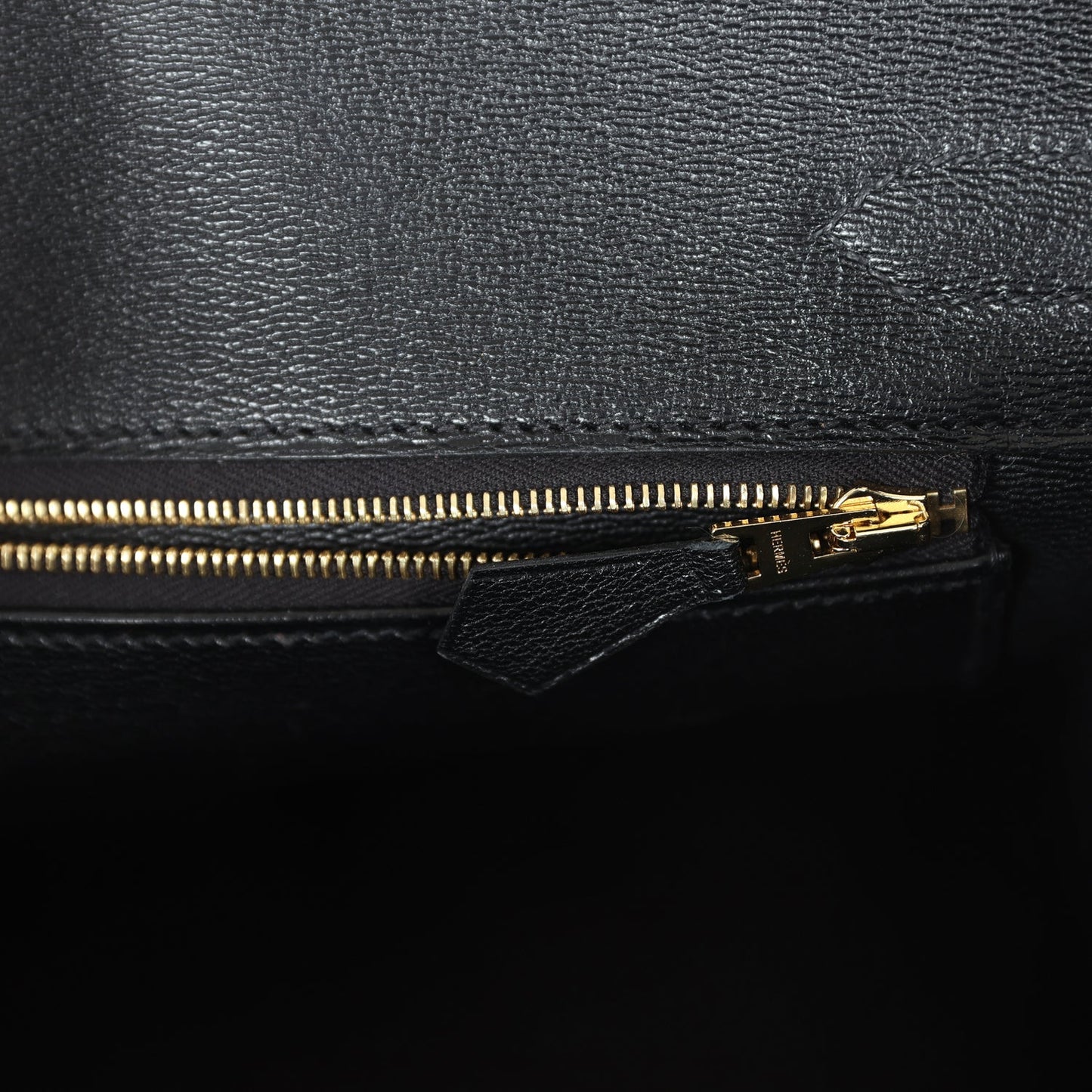 Hermes Birkin 30 Black Matte Alligator Gold Hardware